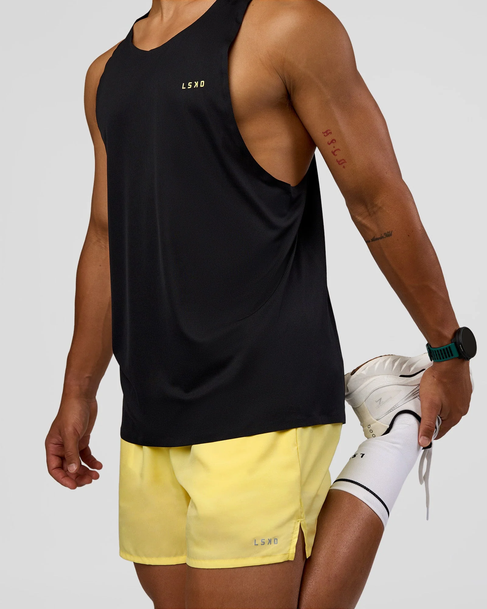 Pace 5" Lined Running Short - Yellow Fizz - Image 9
