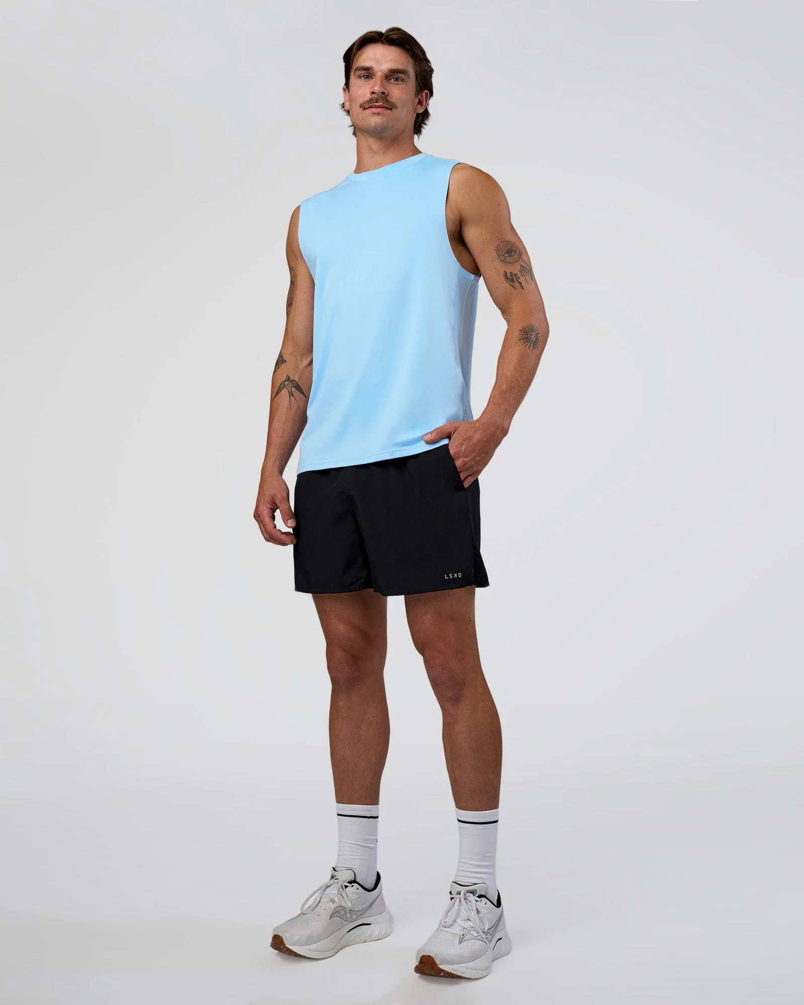 Pace 5" Running Short - Black - Image 3