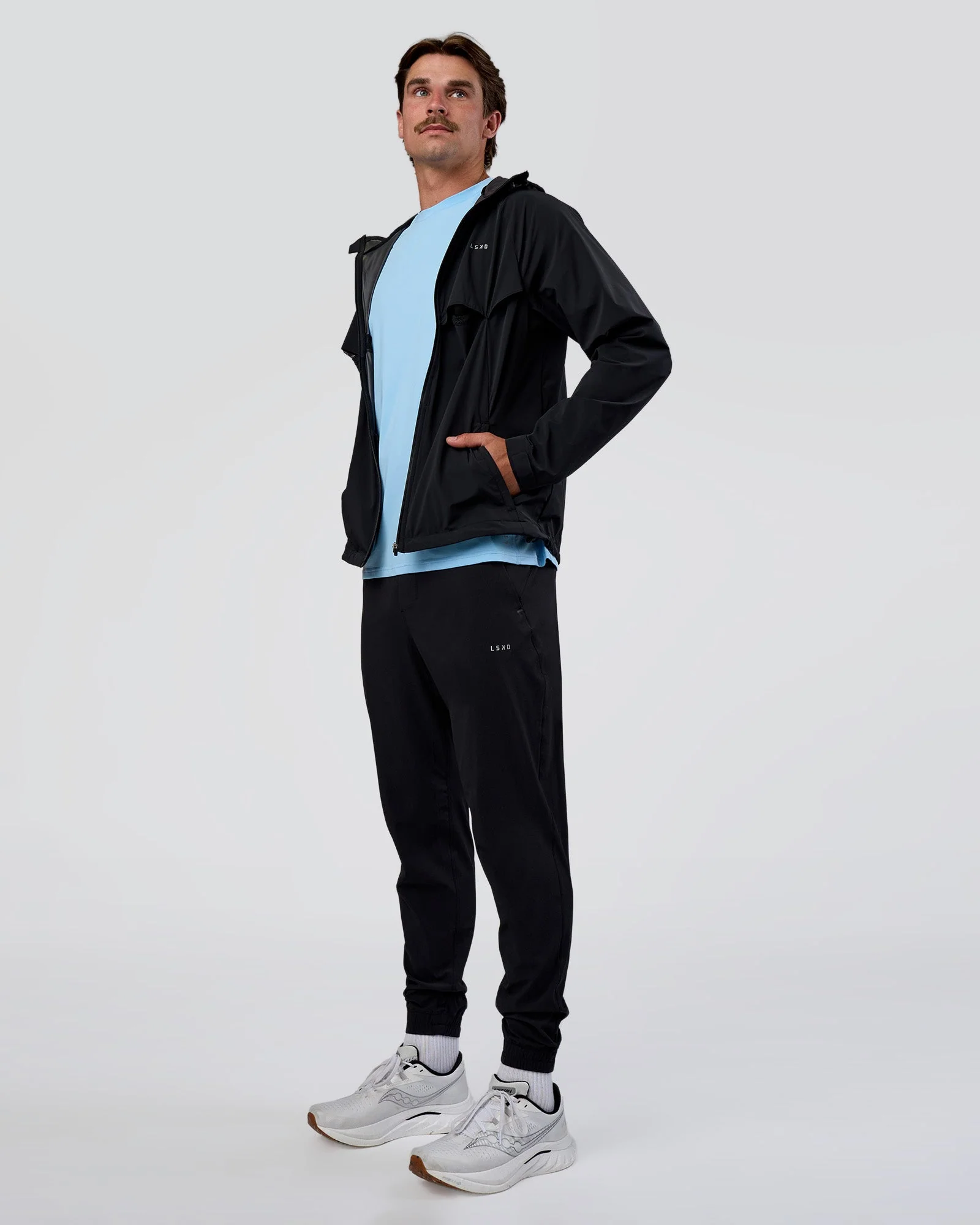 Pace Running Jacket - Black - Image 2