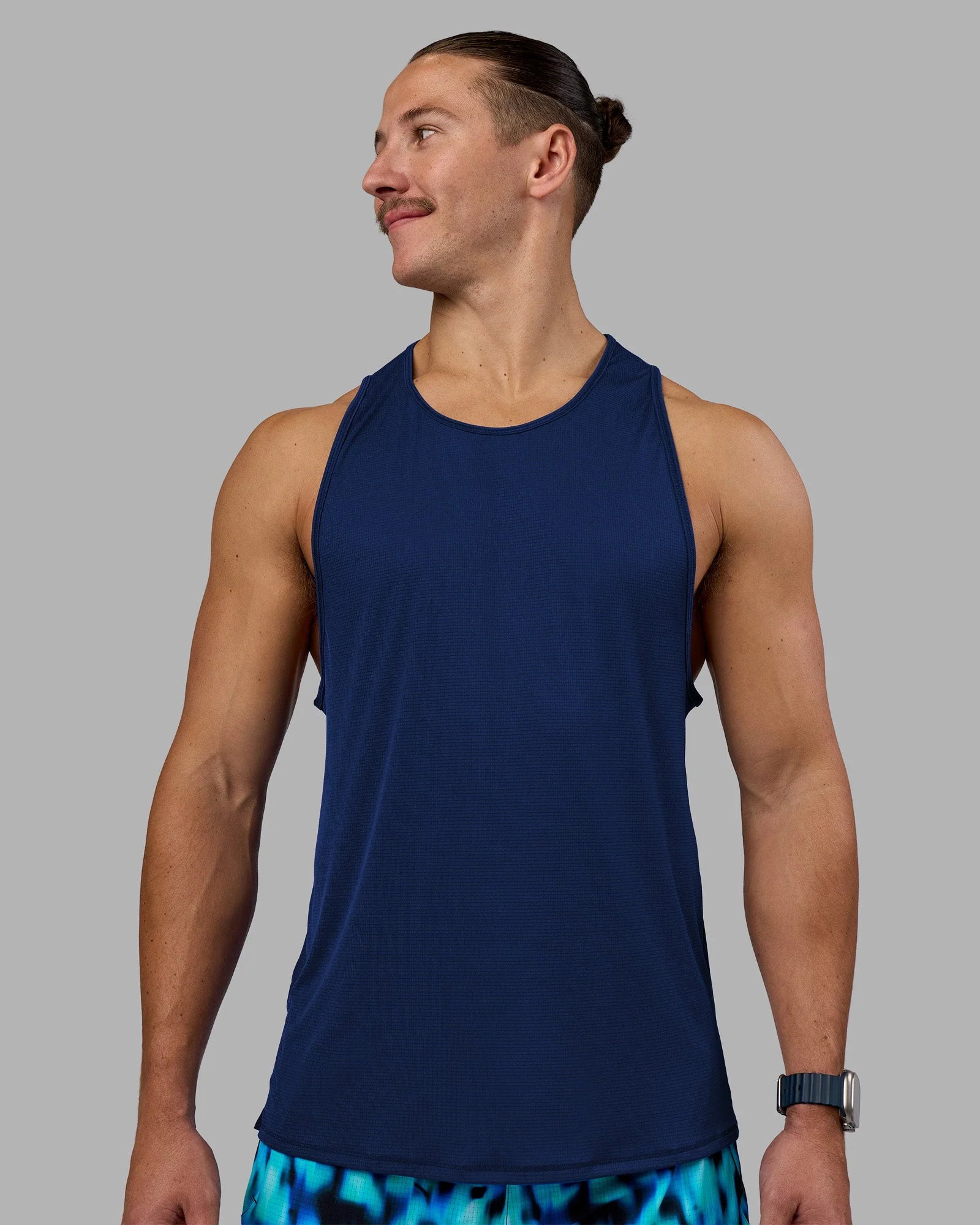 Pace Running Tank - Midnight Blue