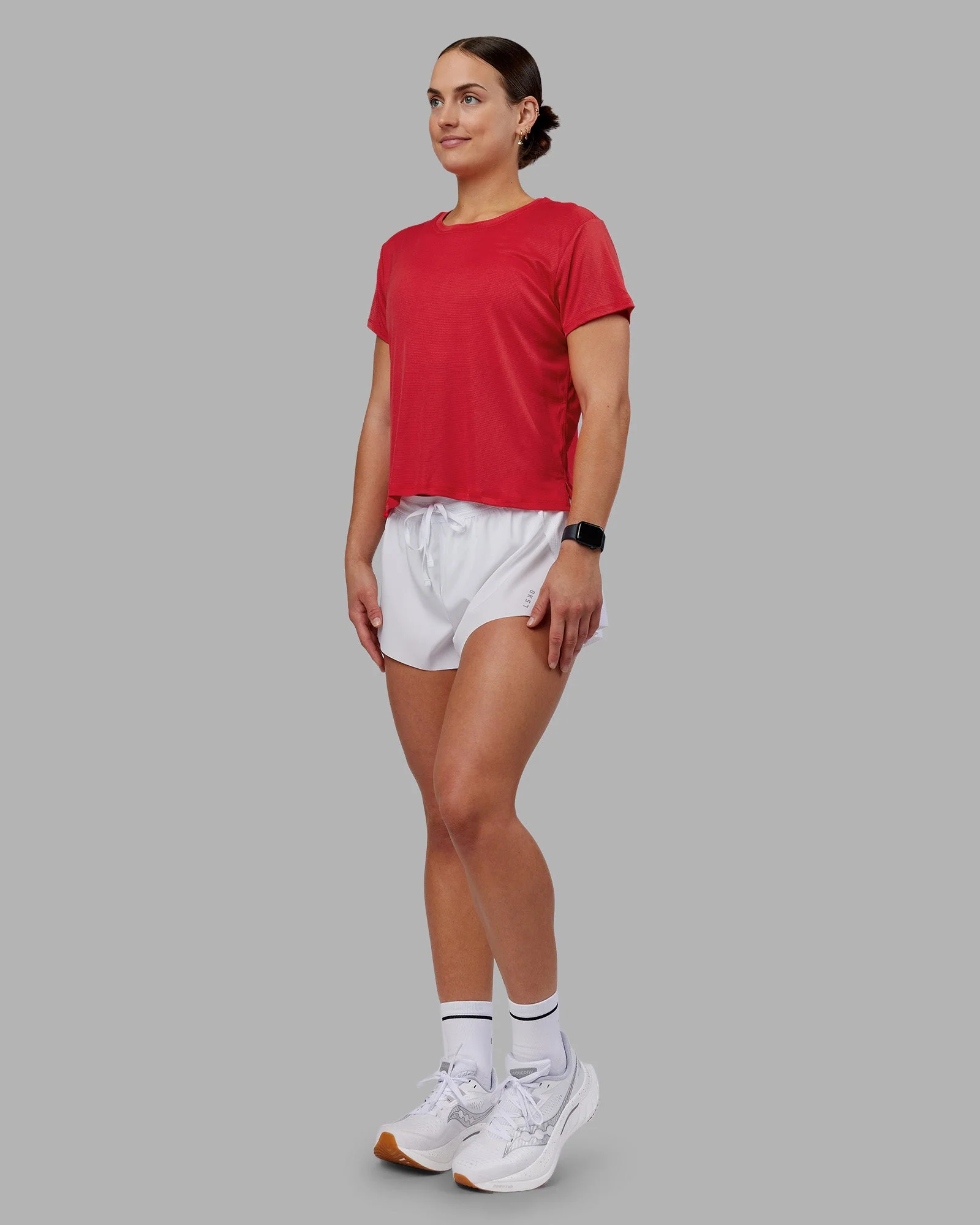 Pace Running Tee 2.0 - Scarlet - Image 4