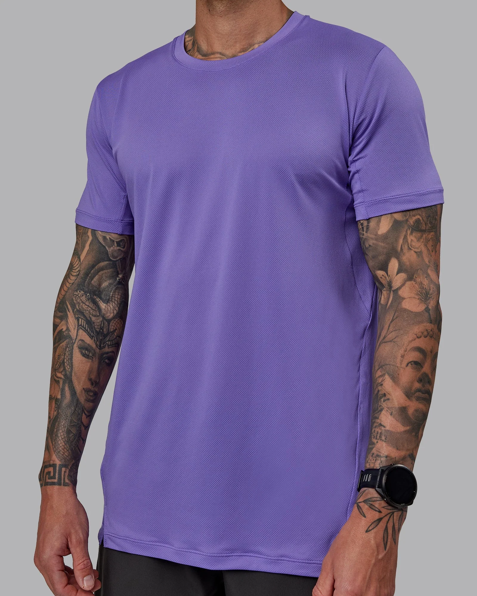Pace Running Tee - Dahlia Purple - Image 2
