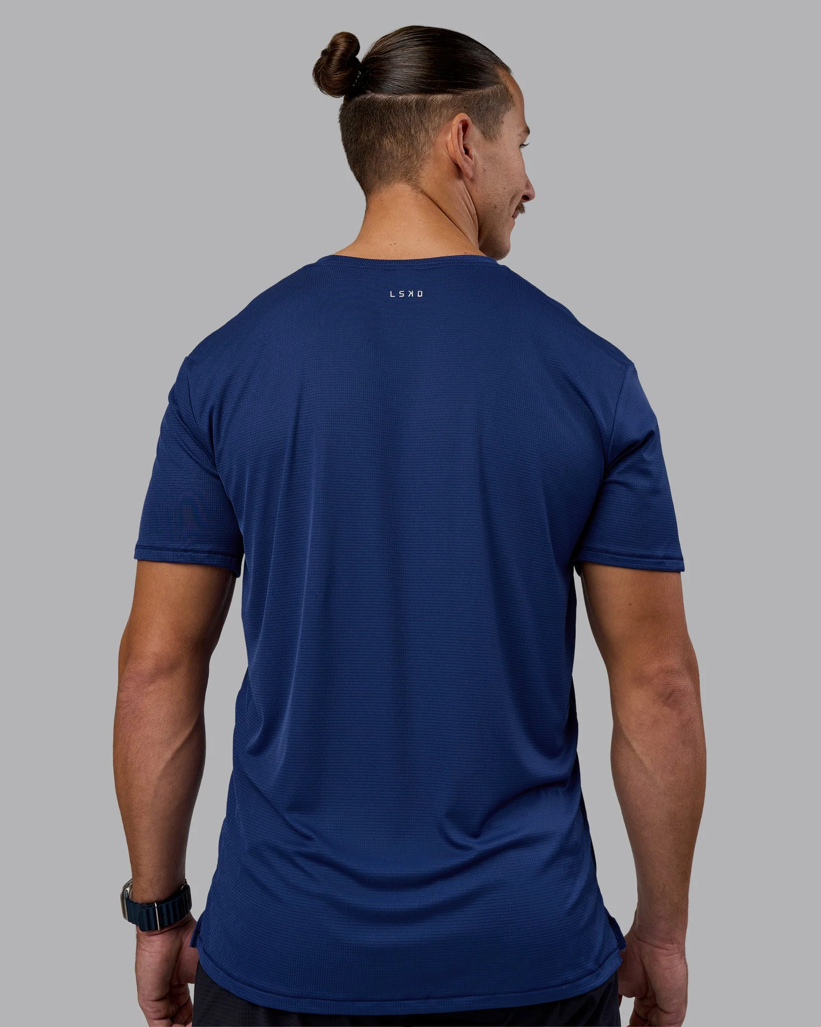 Pace Running Tee - Midnight Blue - Image 3