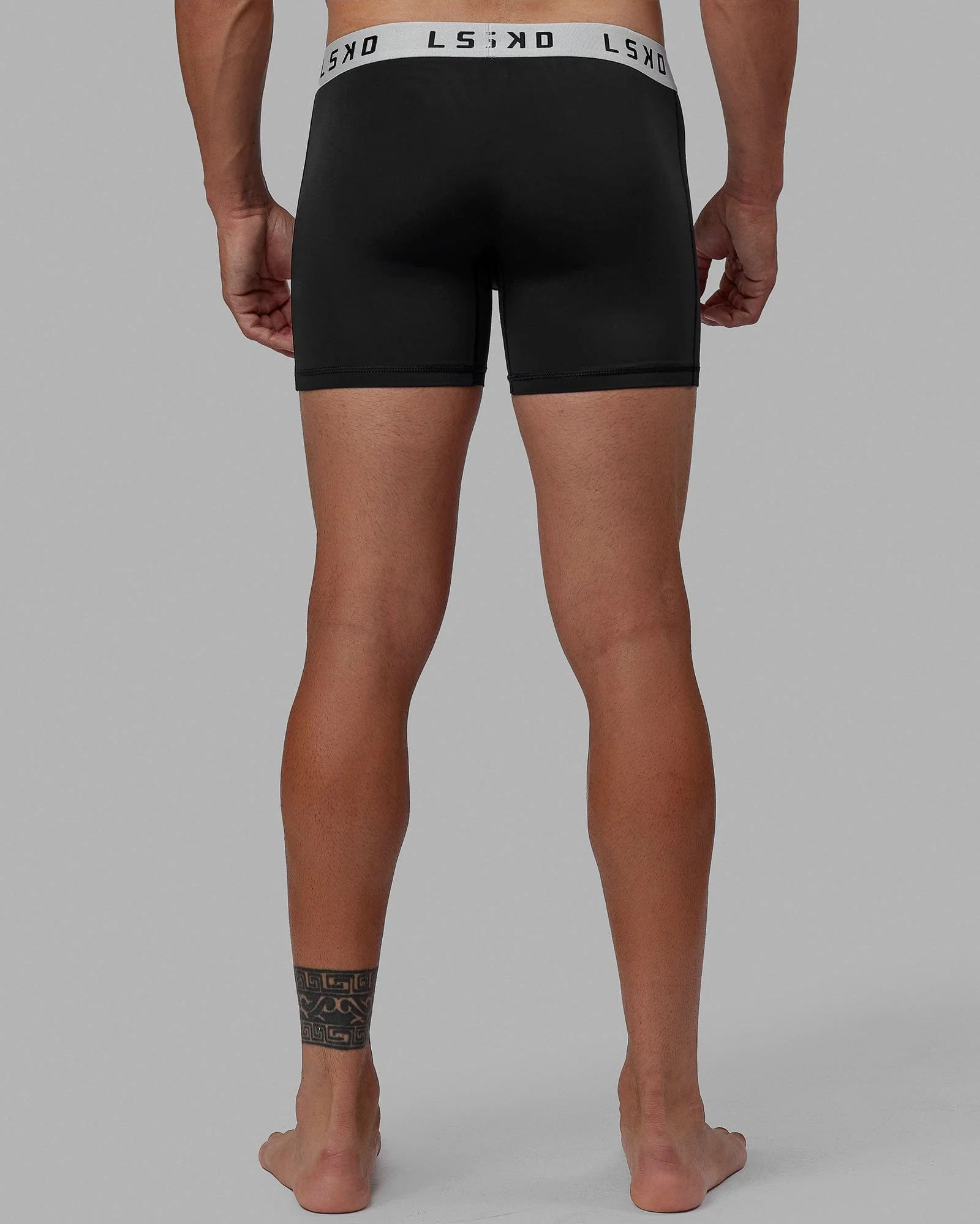 Perform Trunks 3-Pack - Black-Black/Black-White/Black-Galactic Cobalt - Image 11