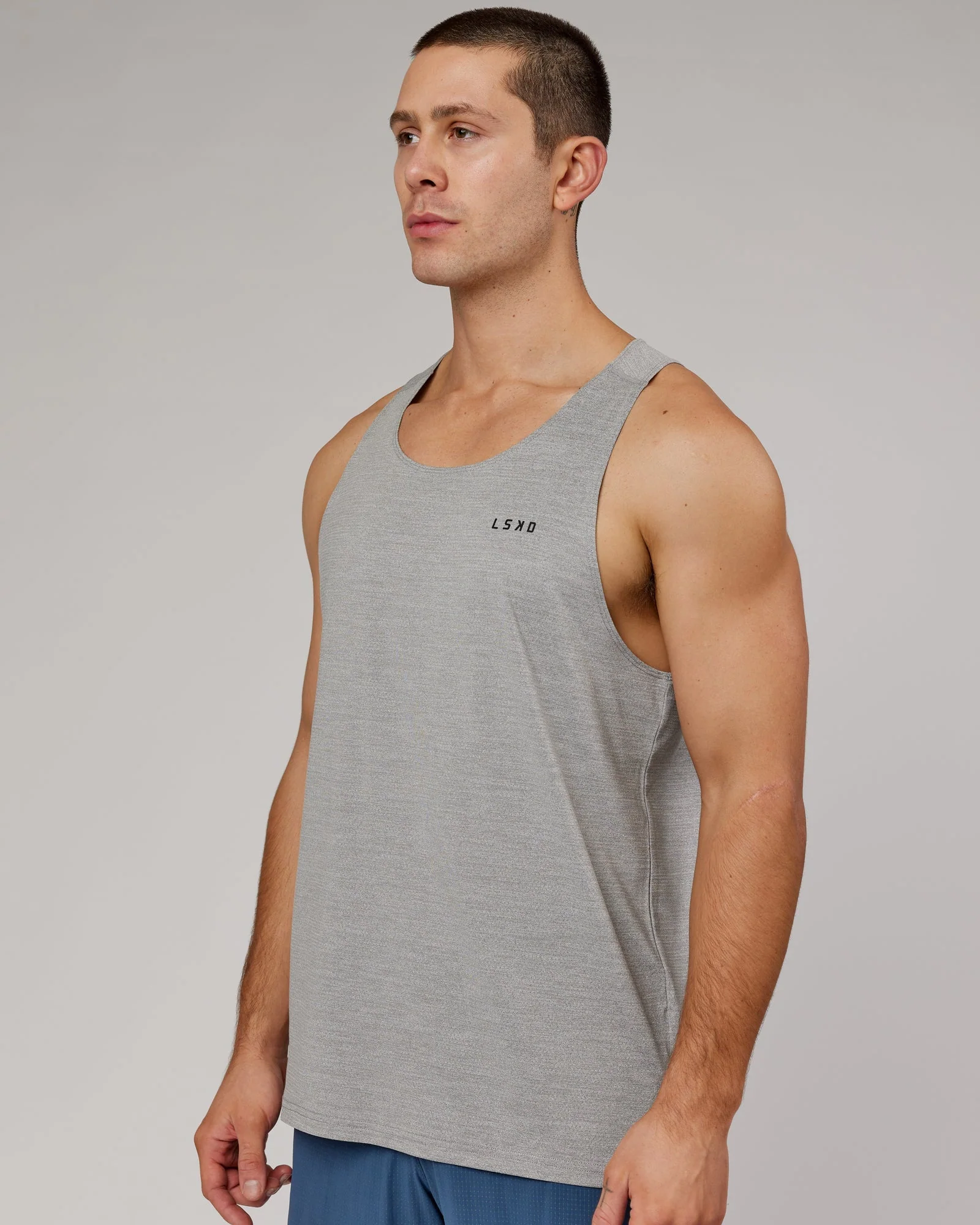 Perform VapourFLX Tank - Lt Grey Marl - Image 6
