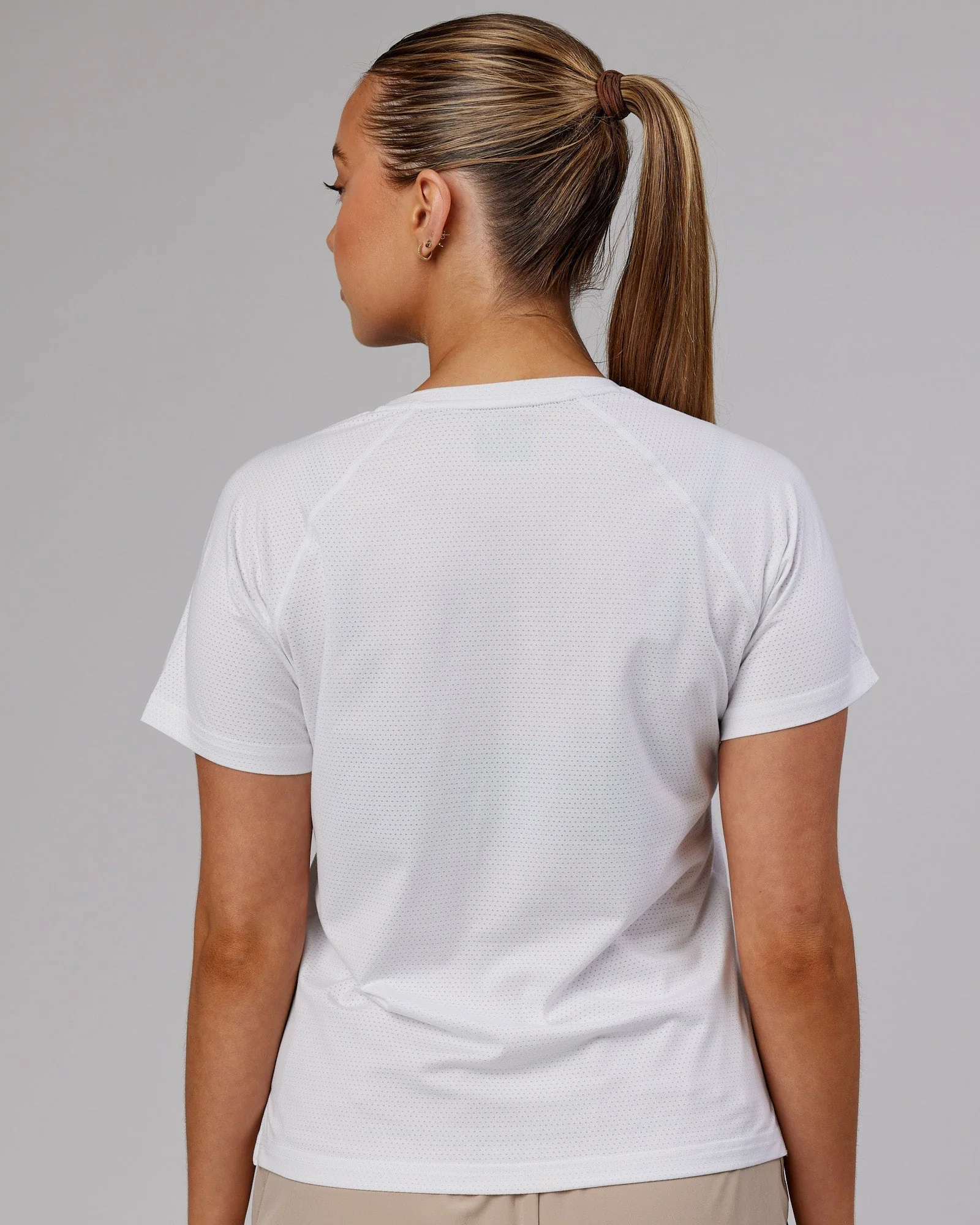 Perform VapourFLX Tee - White Marl - Image 6