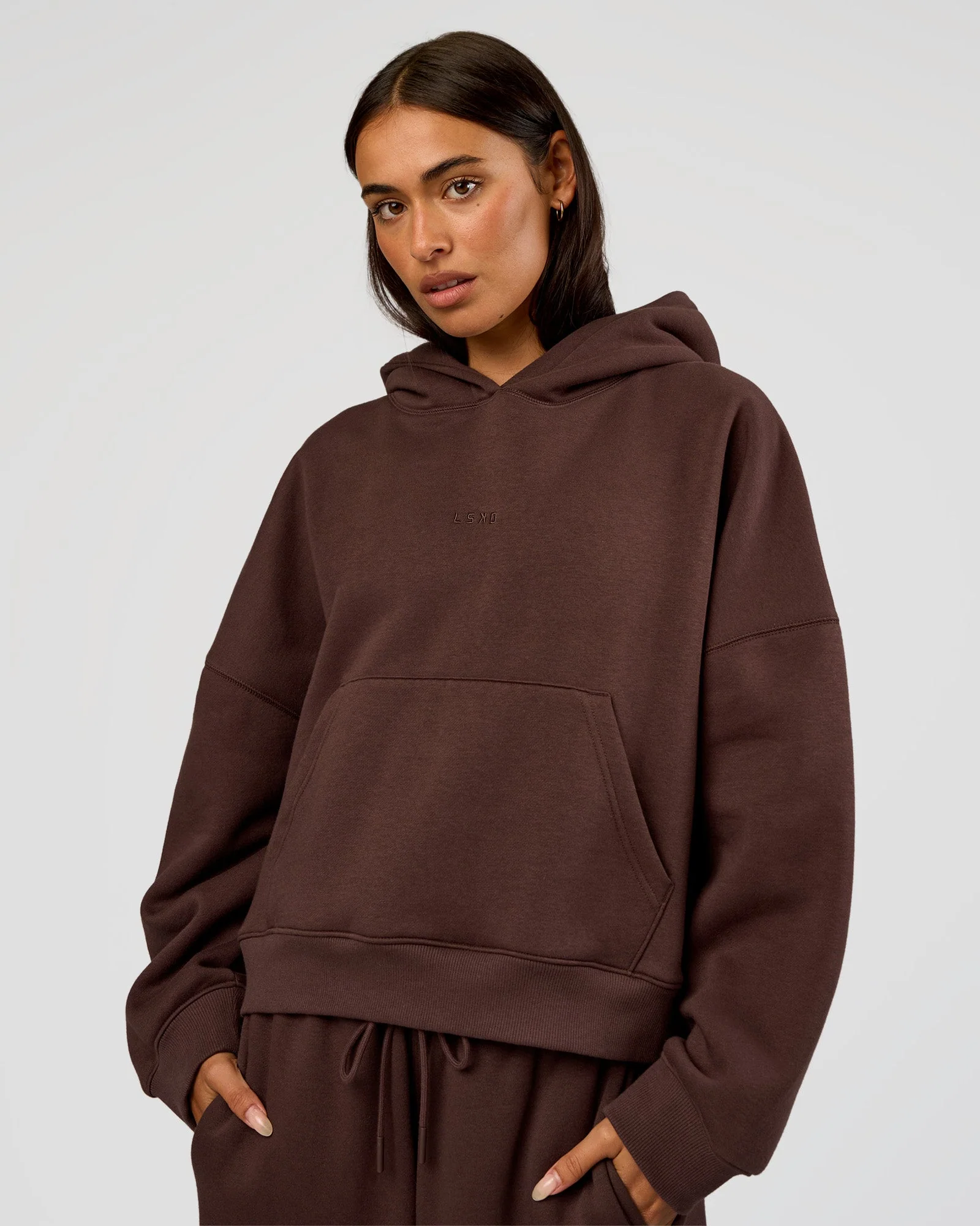 Post Train Hoodie - Hot Chocolate