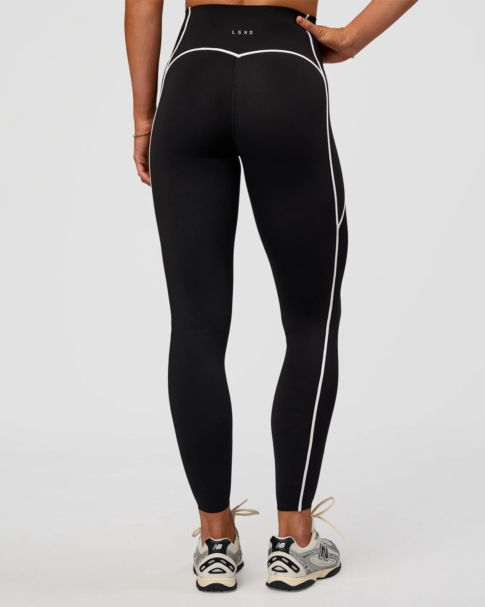Power Ultra High-Rise Full Length Legging Pockets - Black - Image 10