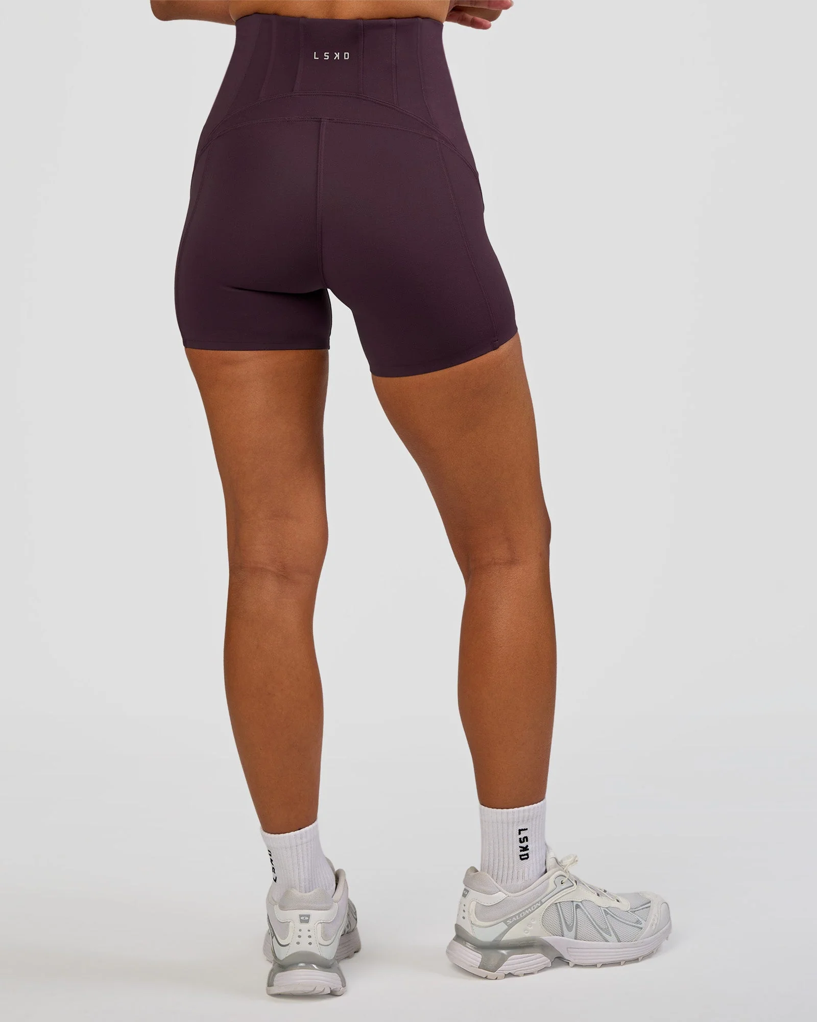 Progression Ultra High-Rise 4" Short - Midnight Plum - Image 9