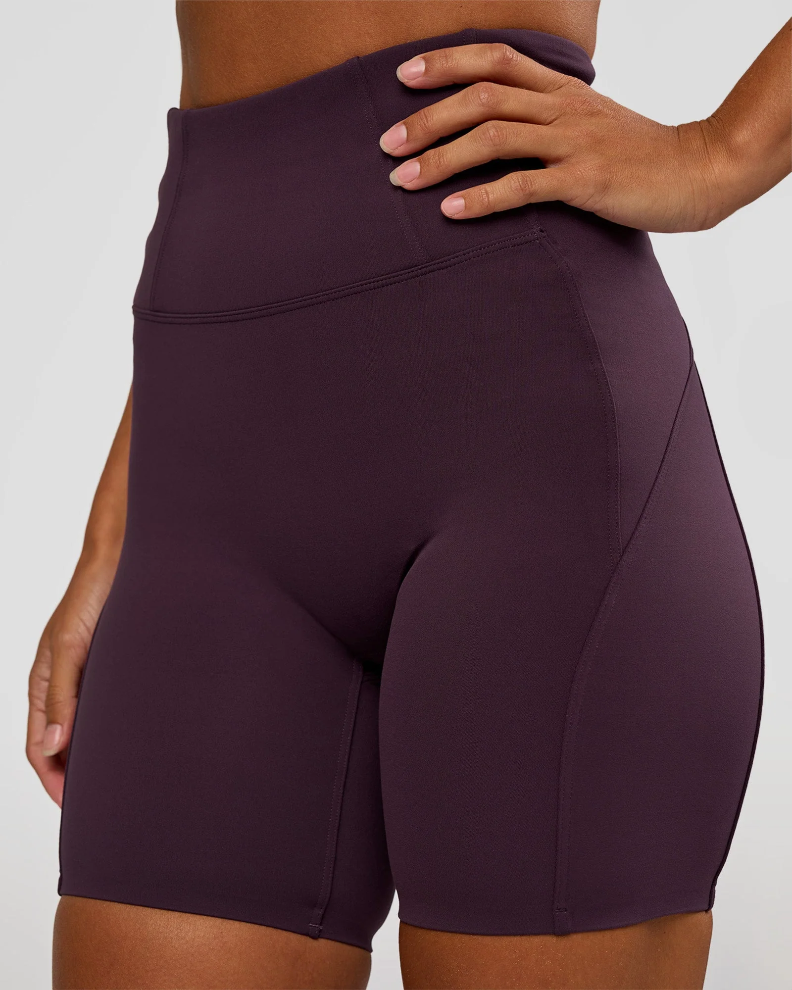 Progression Ultra High-Rise 6" Short - Midnight Plum