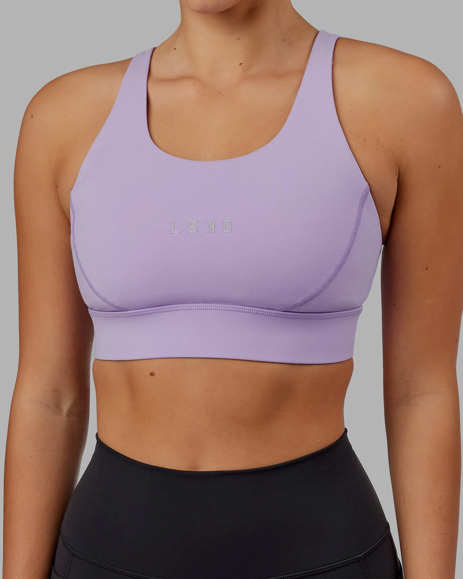 Propel Sports Bra - Pale Lilac - Image 6