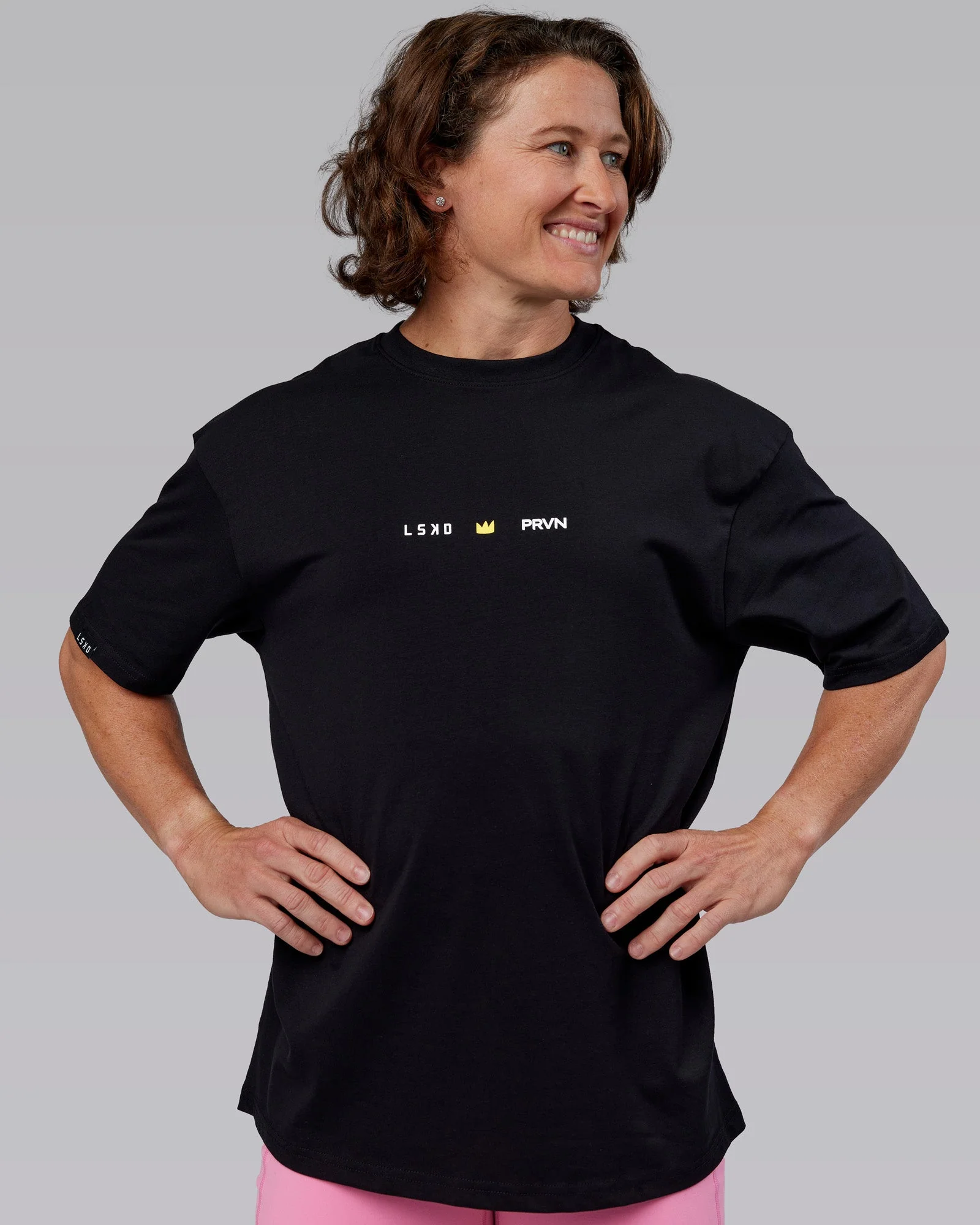 PRVN Leave No Doubt FLXCotton Oversize Tee - Black - Image 4