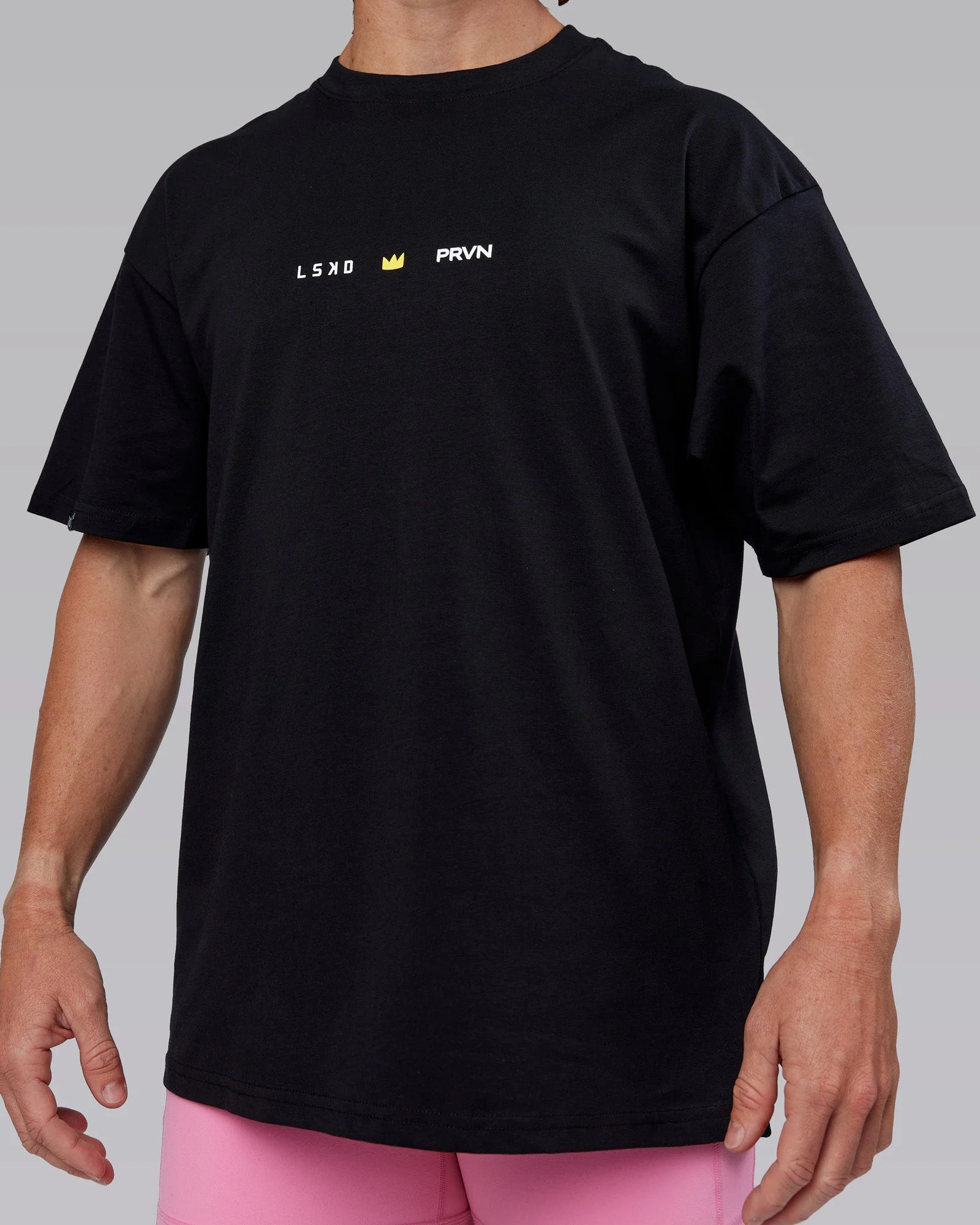 PRVN Leave No Doubt FLXCotton Oversize Tee - Black - Image 9