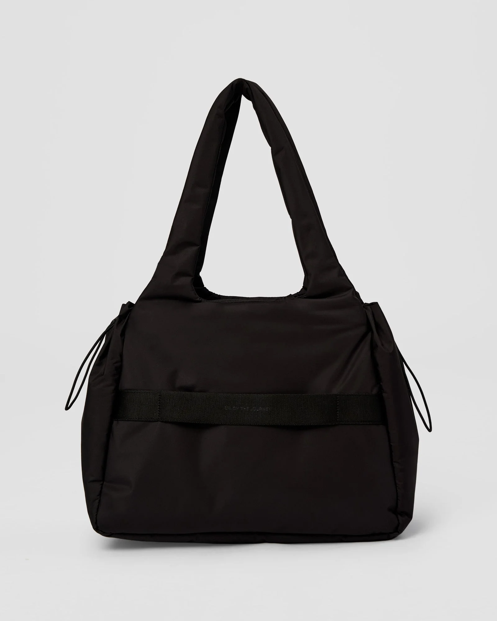 Puffer Tote Bag - Black - Image 9