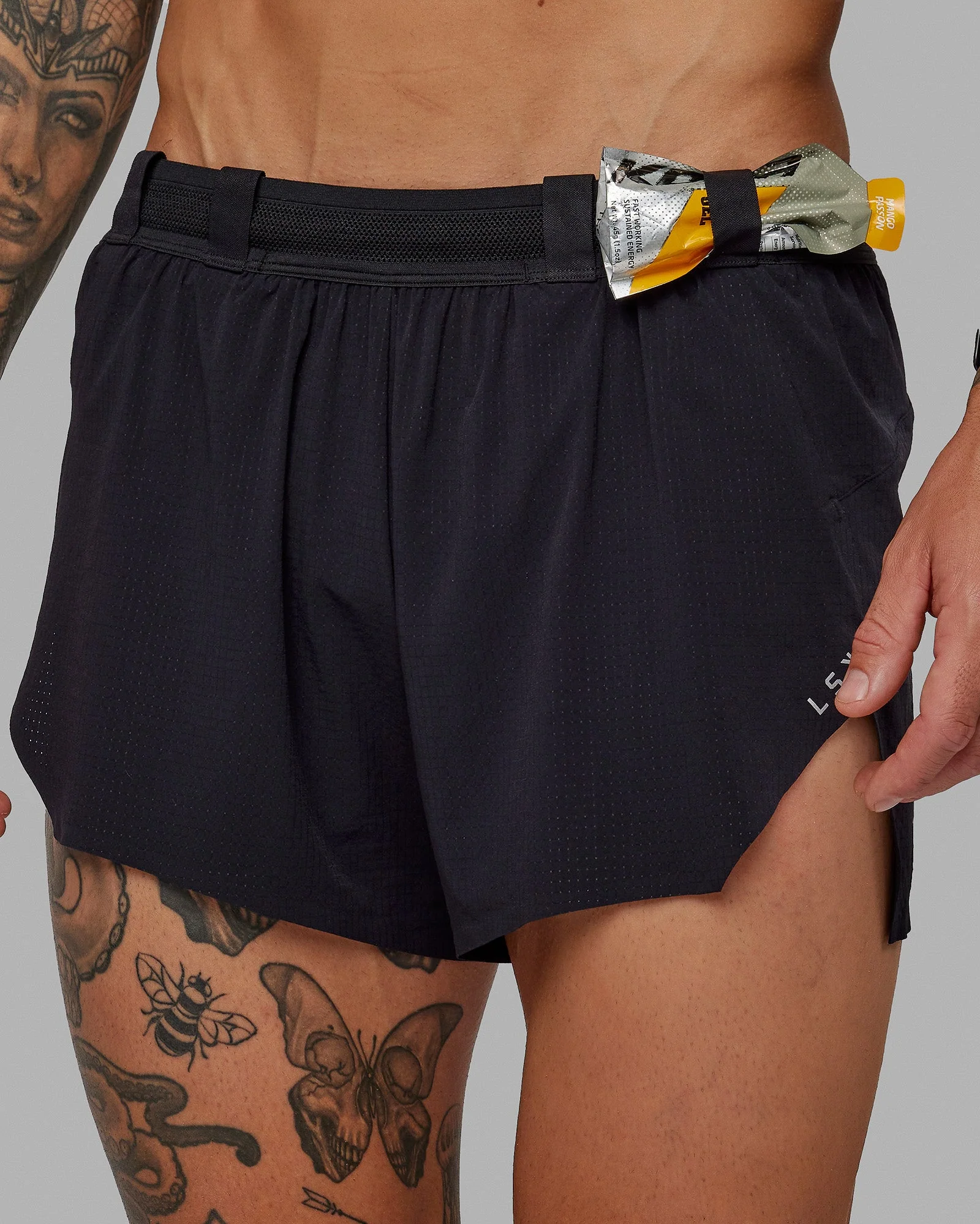 Race Day Running Short 3" - Black - Image 3
