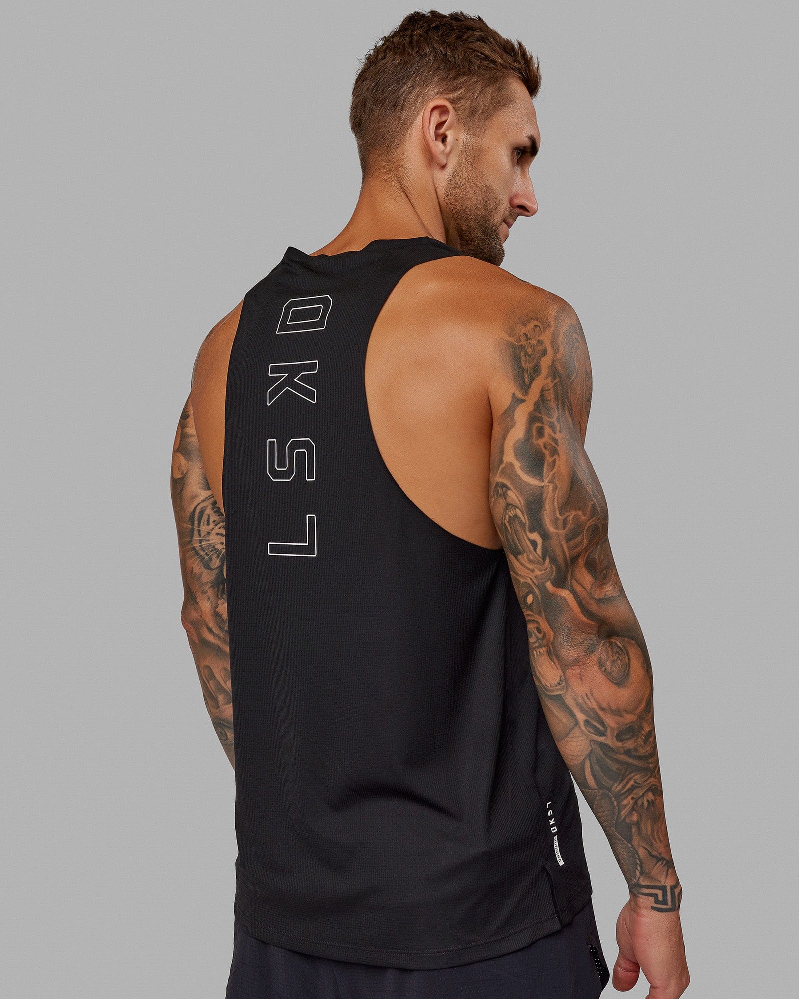 Race Day Tank - Black - Image 6