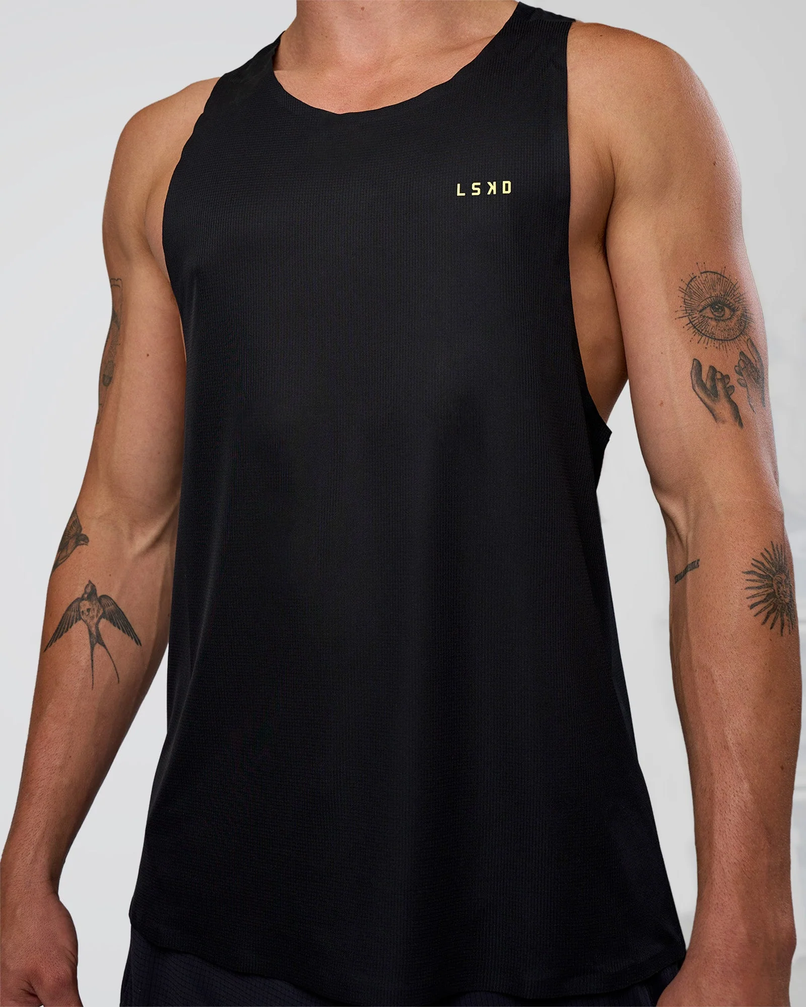 Race Day Tank - Black-Yellow Fizz - Image 5