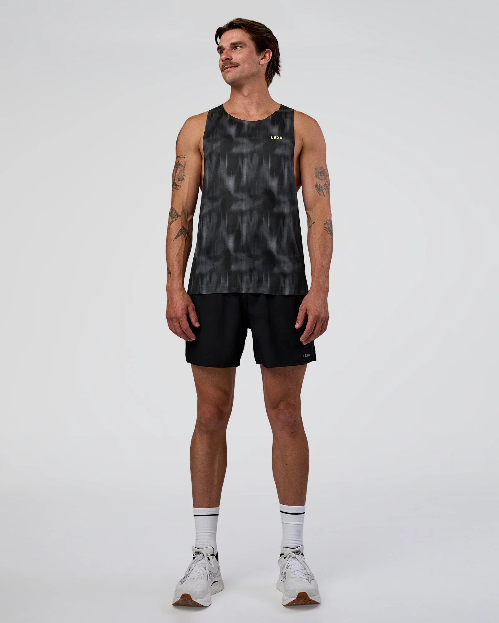 Race Day Tank - Lunar Glow-Yellow Fizz - Image 2