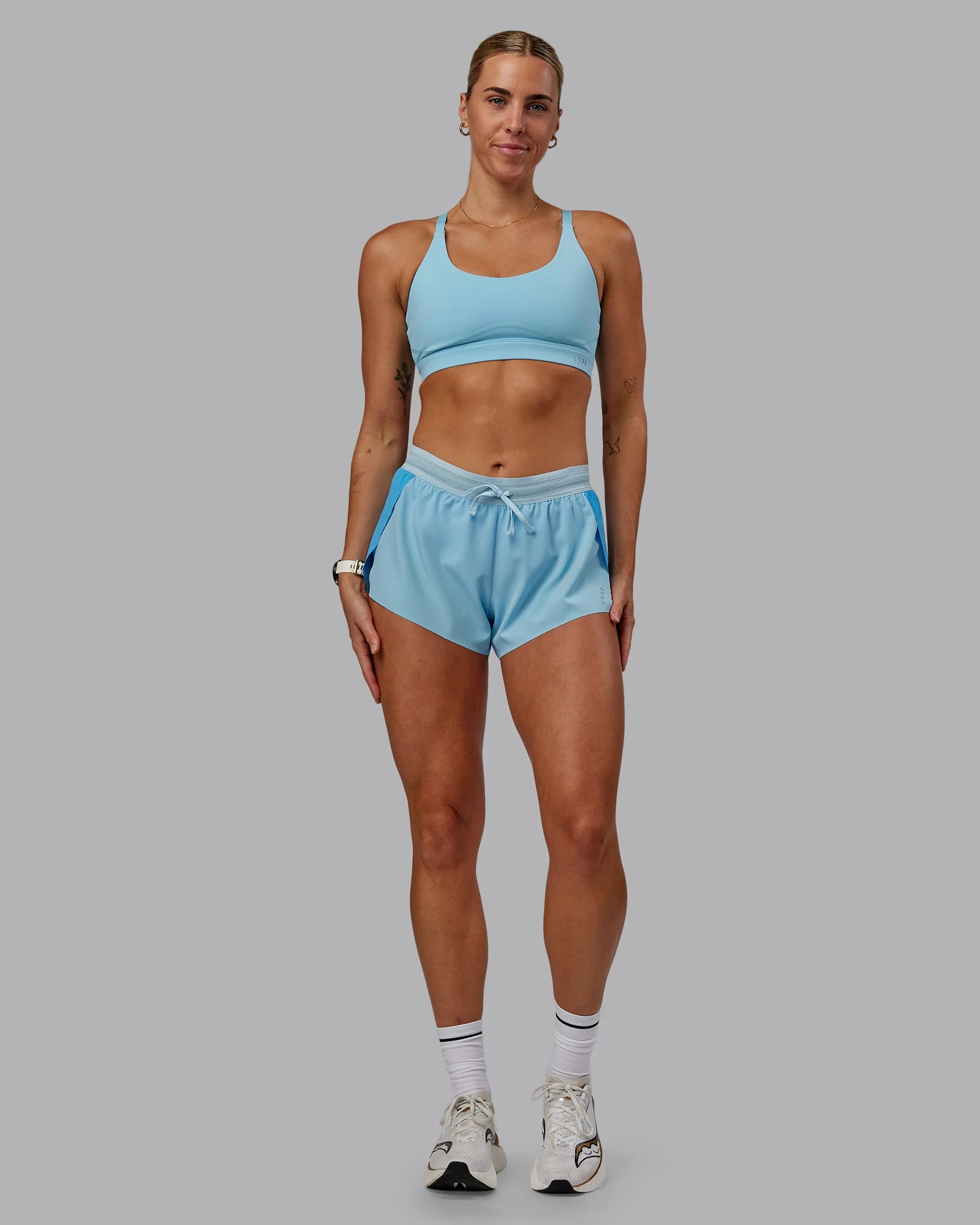 Rapid Sports Bra - Sky Blue - Image 5