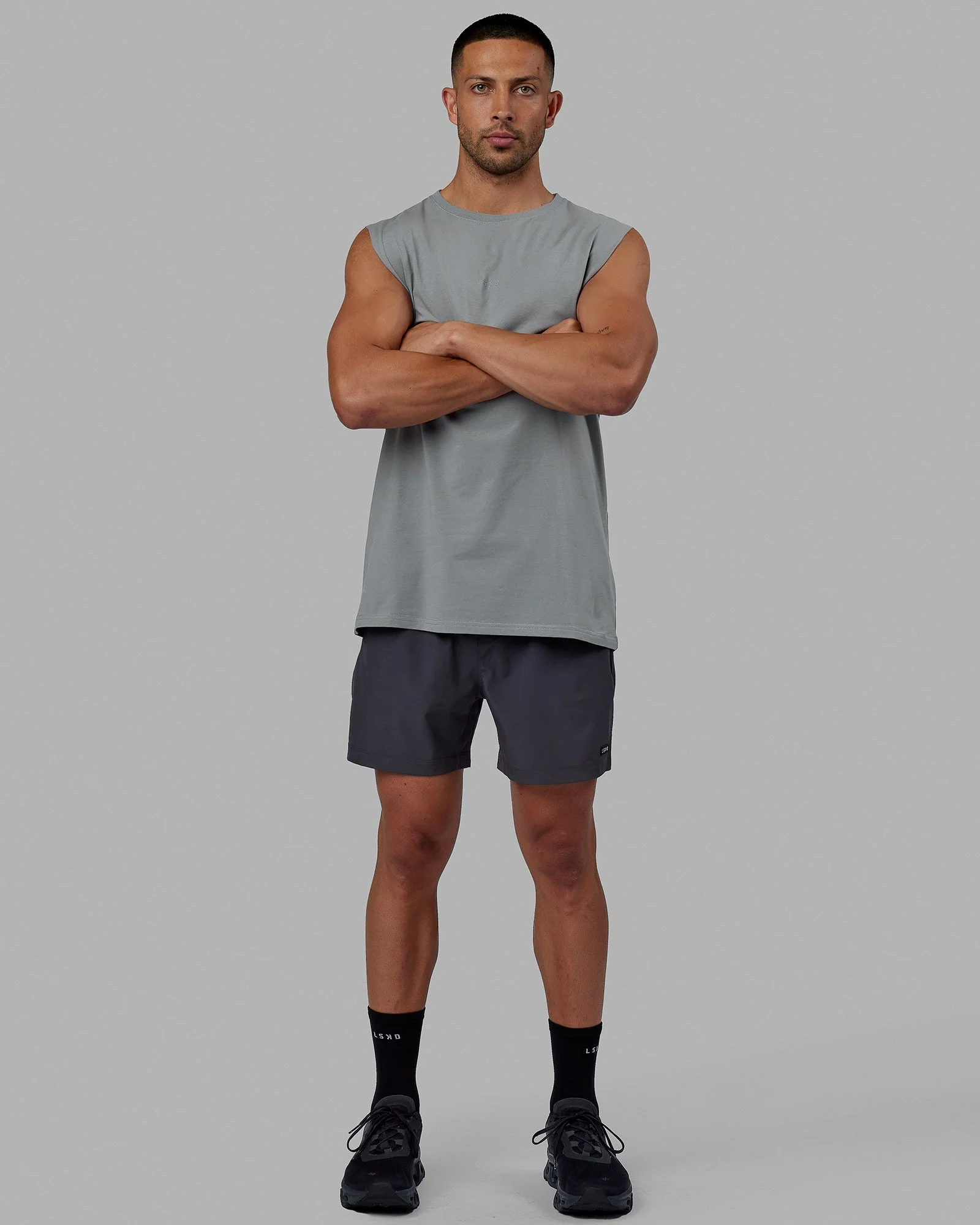 Rep 5" Performance Short - Asphalt - Image 5