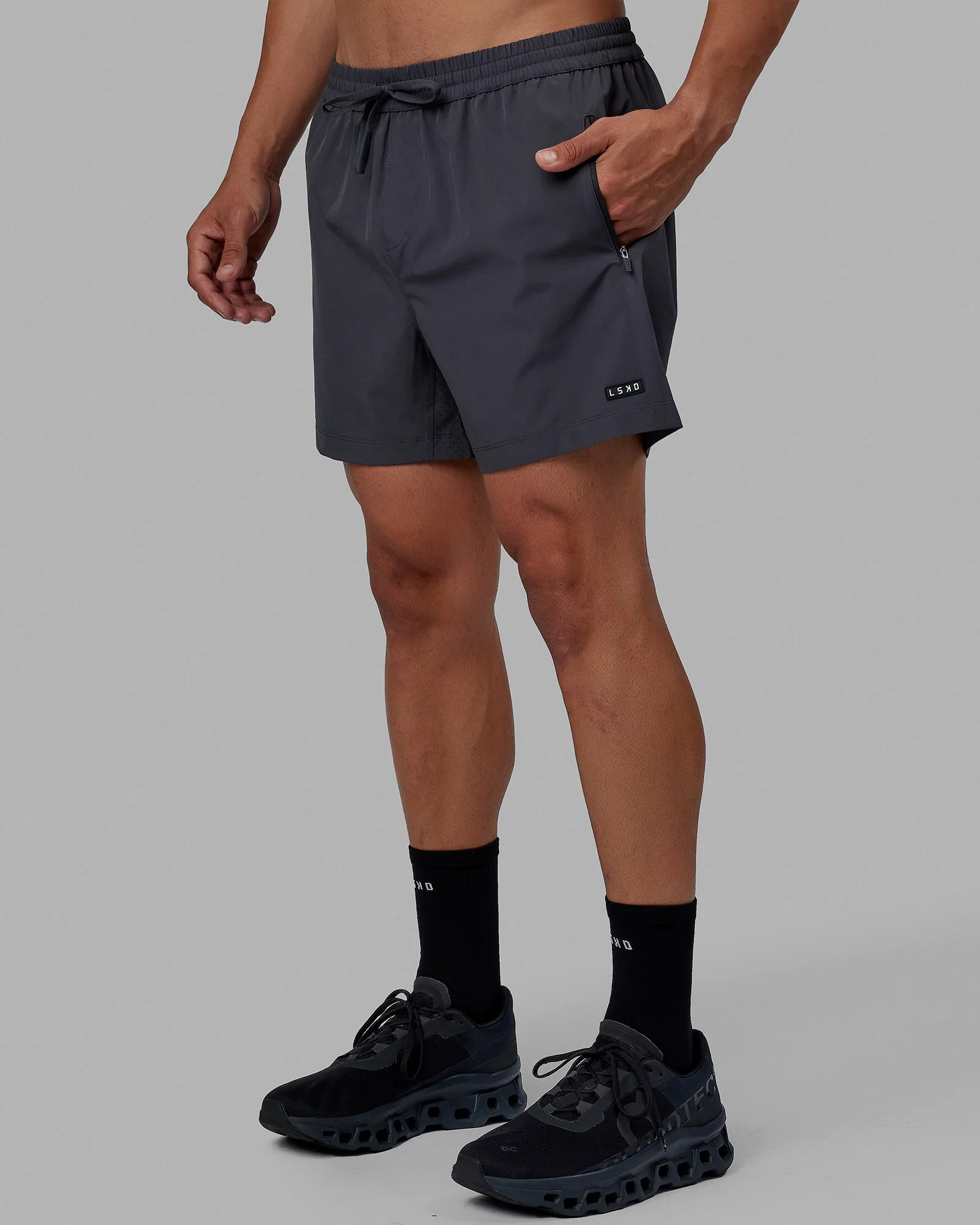 Rep 5" Performance Short - Asphalt - Image 8