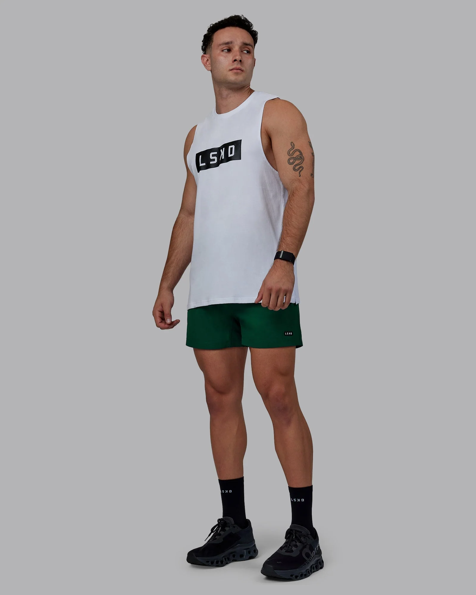 Rep 5" Performance Short - Deep Emerald - Image 2