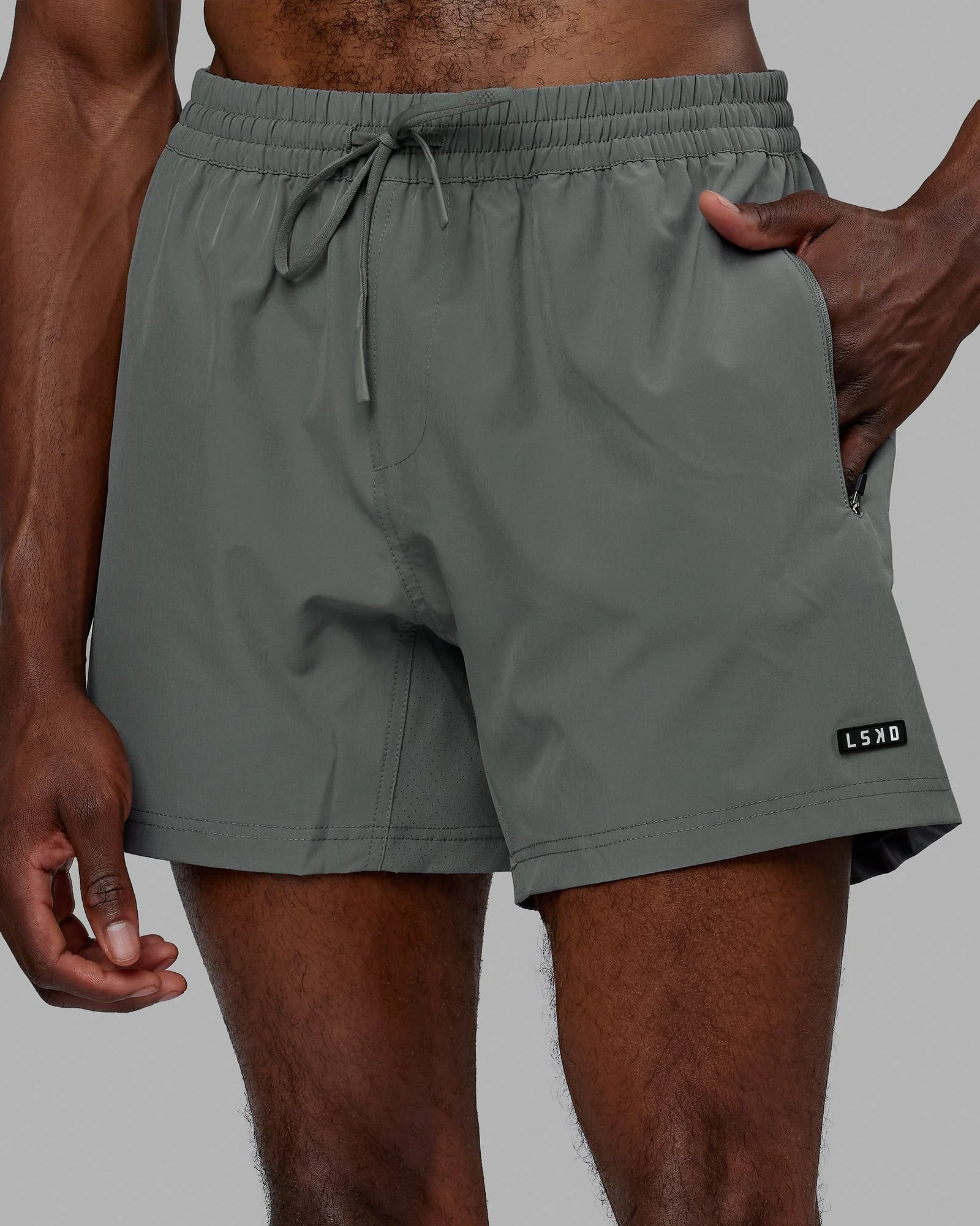 Rep 5" Performance Short - Graphite - Image 4