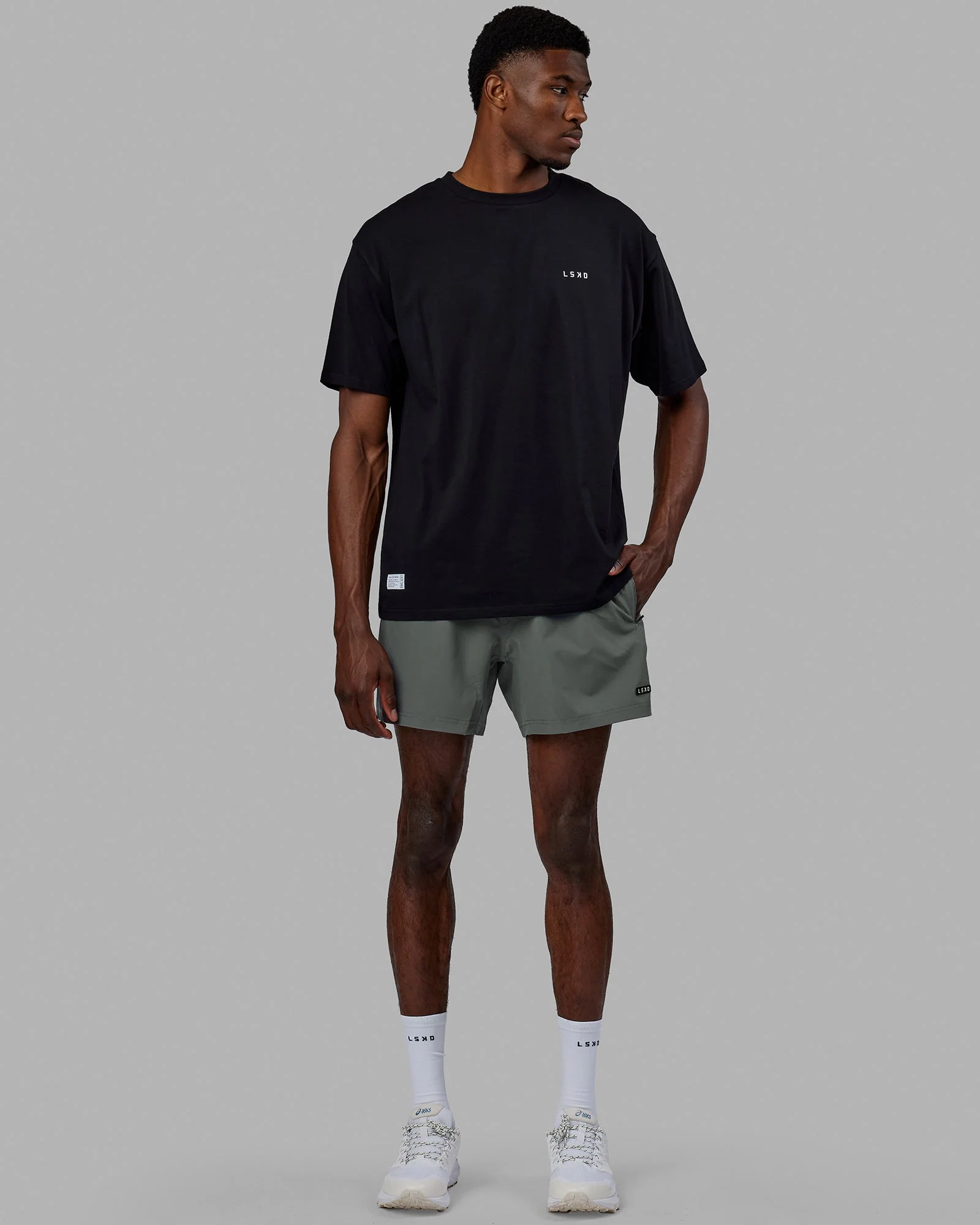 Rep 5" Performance Short - Graphite - Image 6
