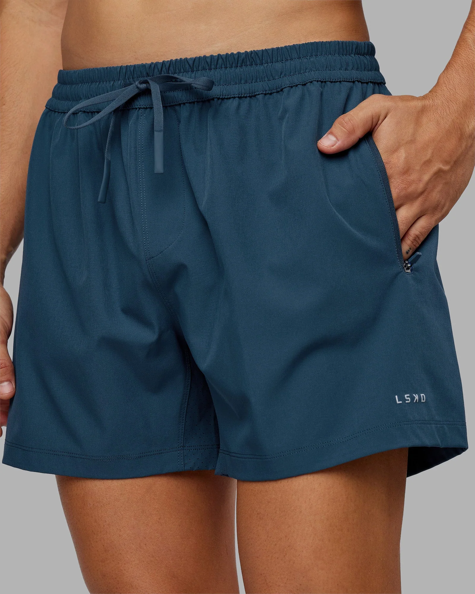Rep 5" Performance Short - Indigo - Image 2