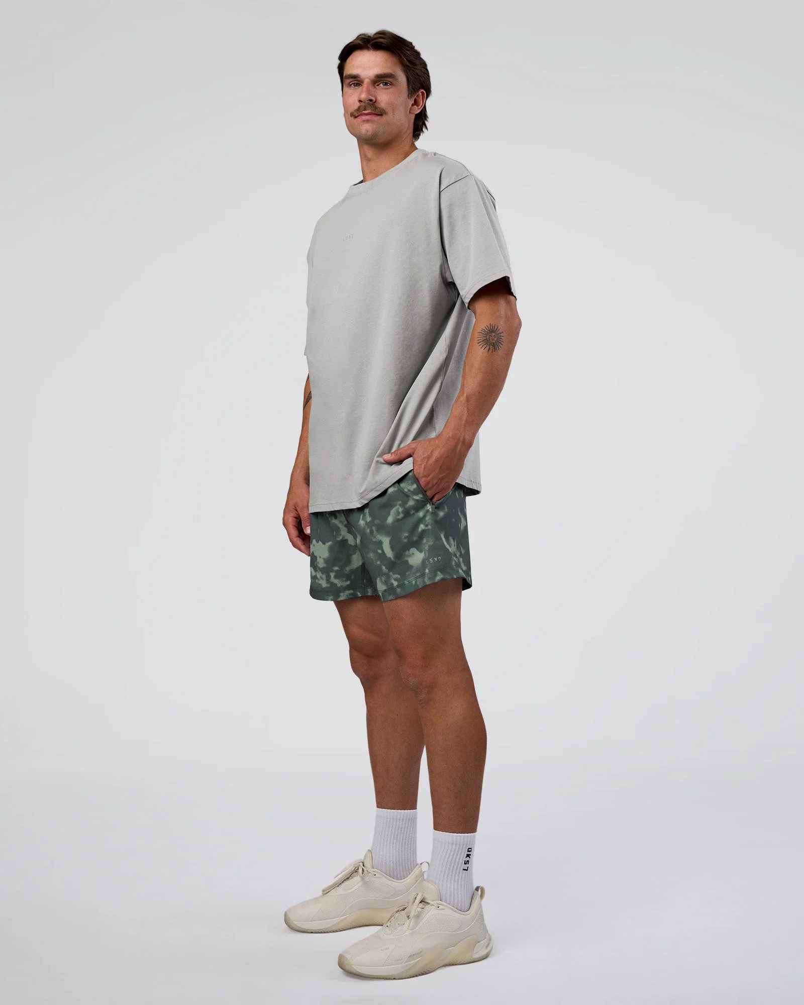 Rep 5" Performance Short - Washed Camo Carbon - Image 3