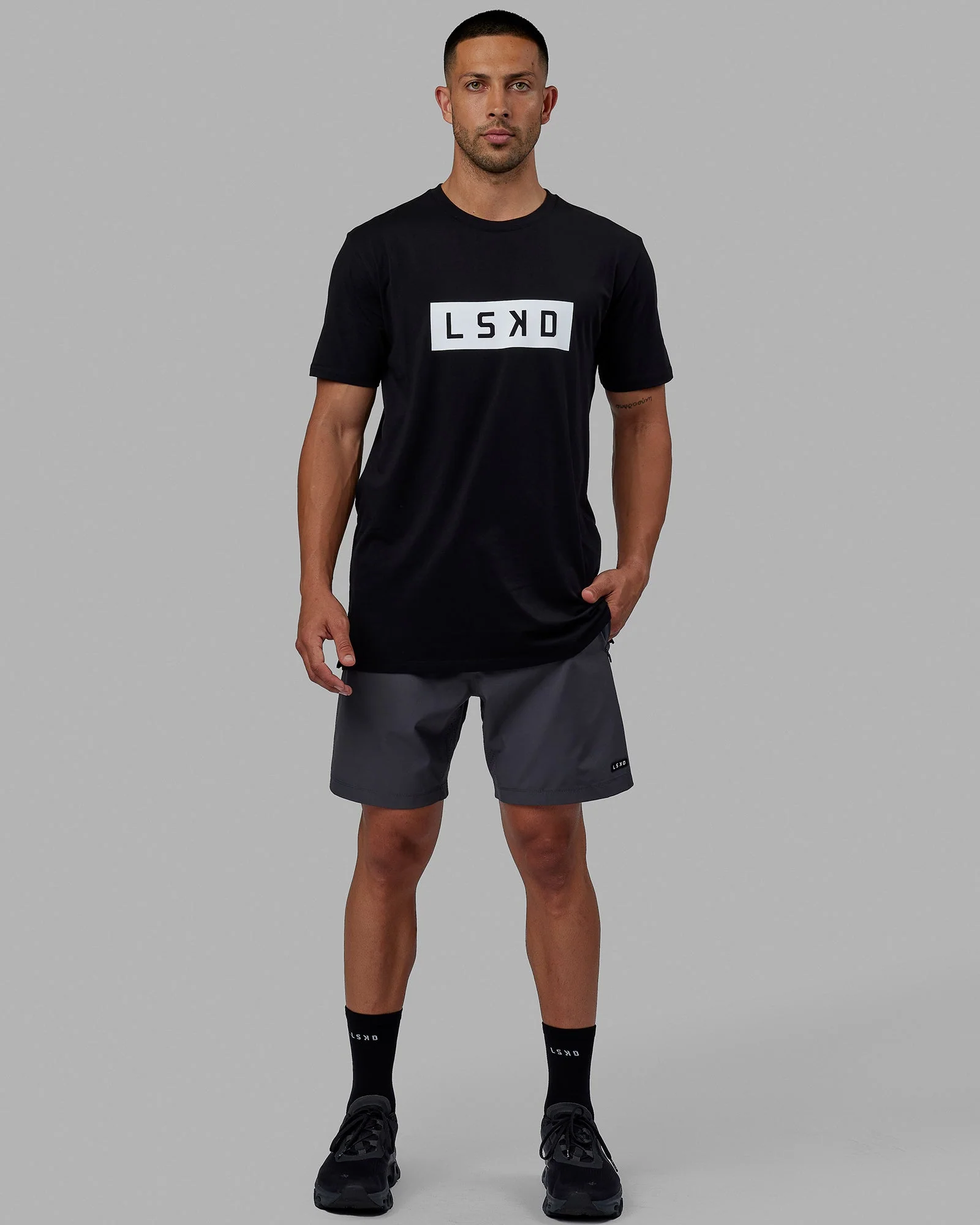 Rep 7" Performance Short - Asphalt - Image 7