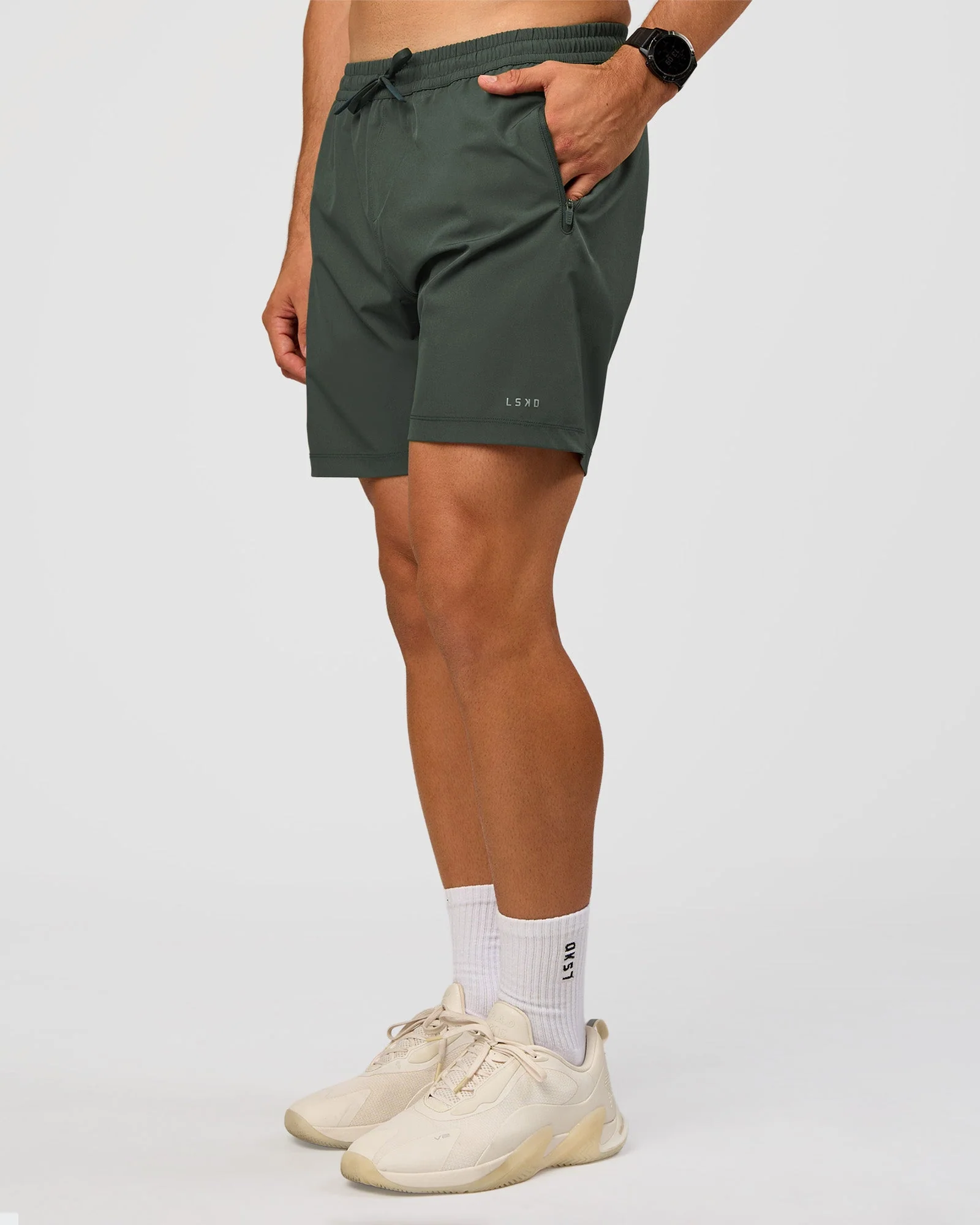 Rep 7'' Performance Short - Carbon Green - Image 6