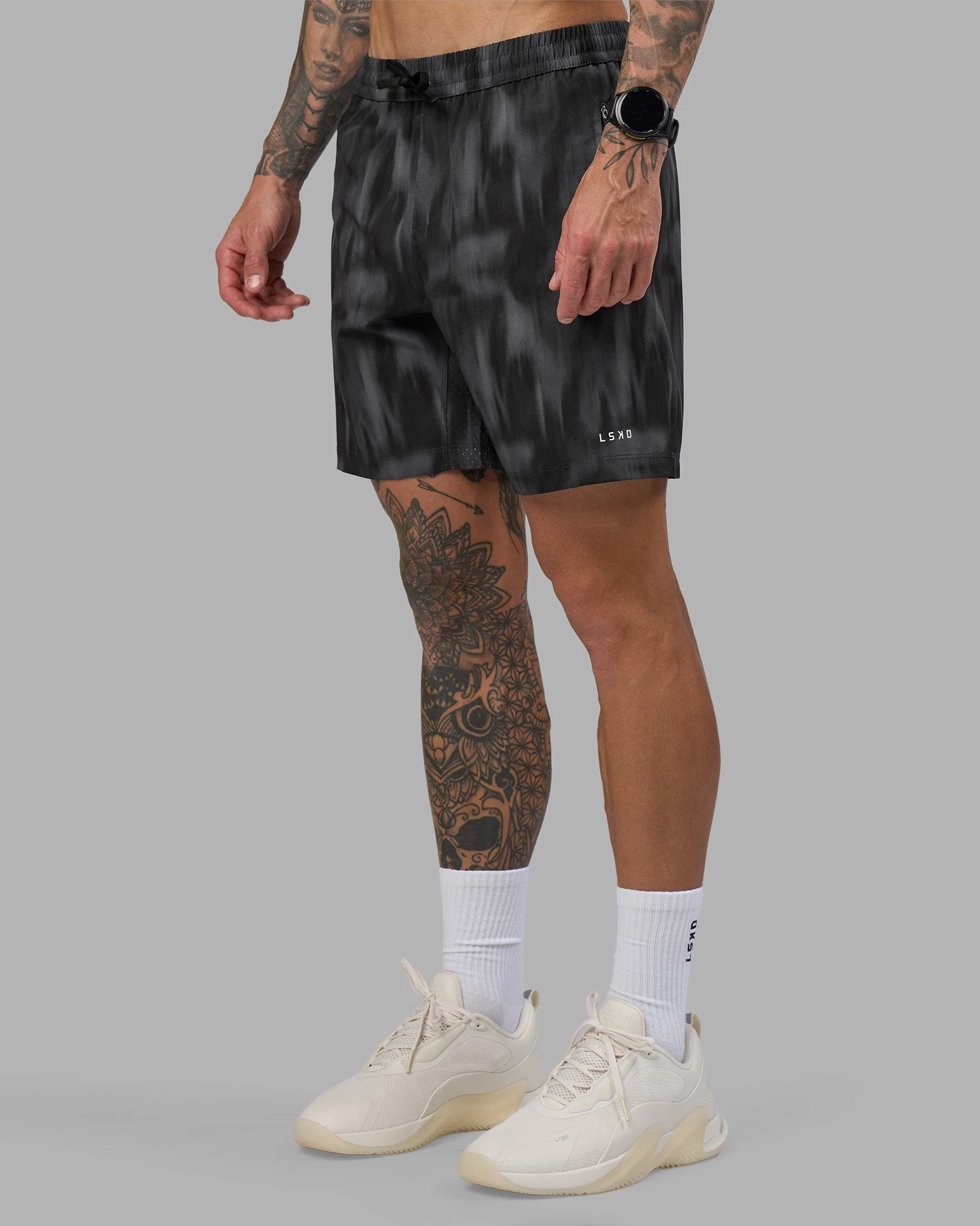 Rep 7'' Performance Short - Lunar Glow Print - Image 6