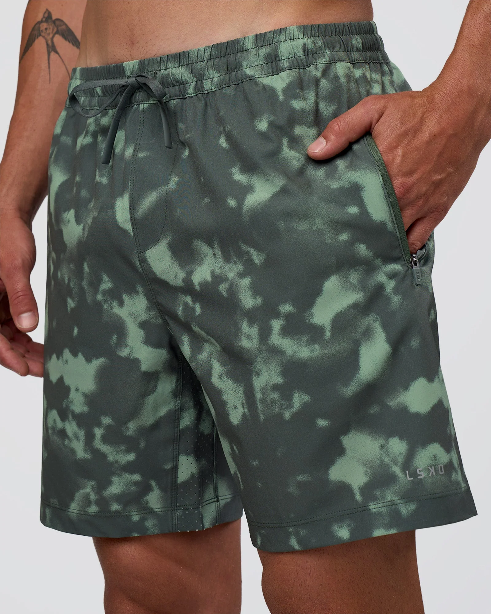 Rep 7'' Performance Short - Washed Camo Carbon - Image 2