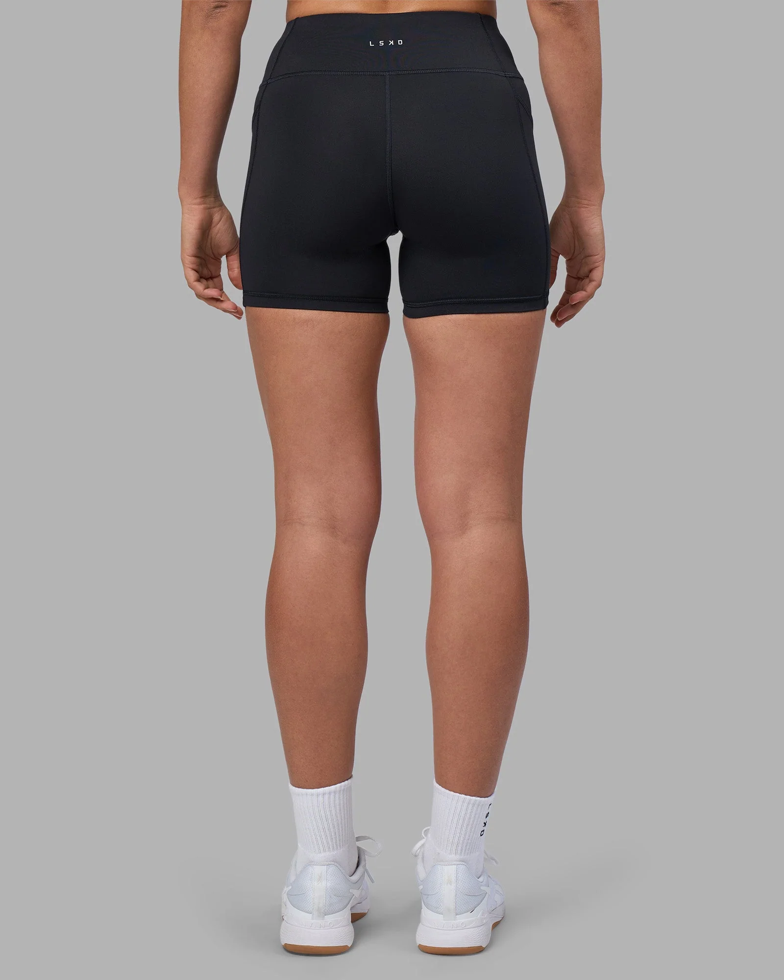 Rep Ultra High-Rise 4" Short Pockets - Black-Blue Atoll - Image 4