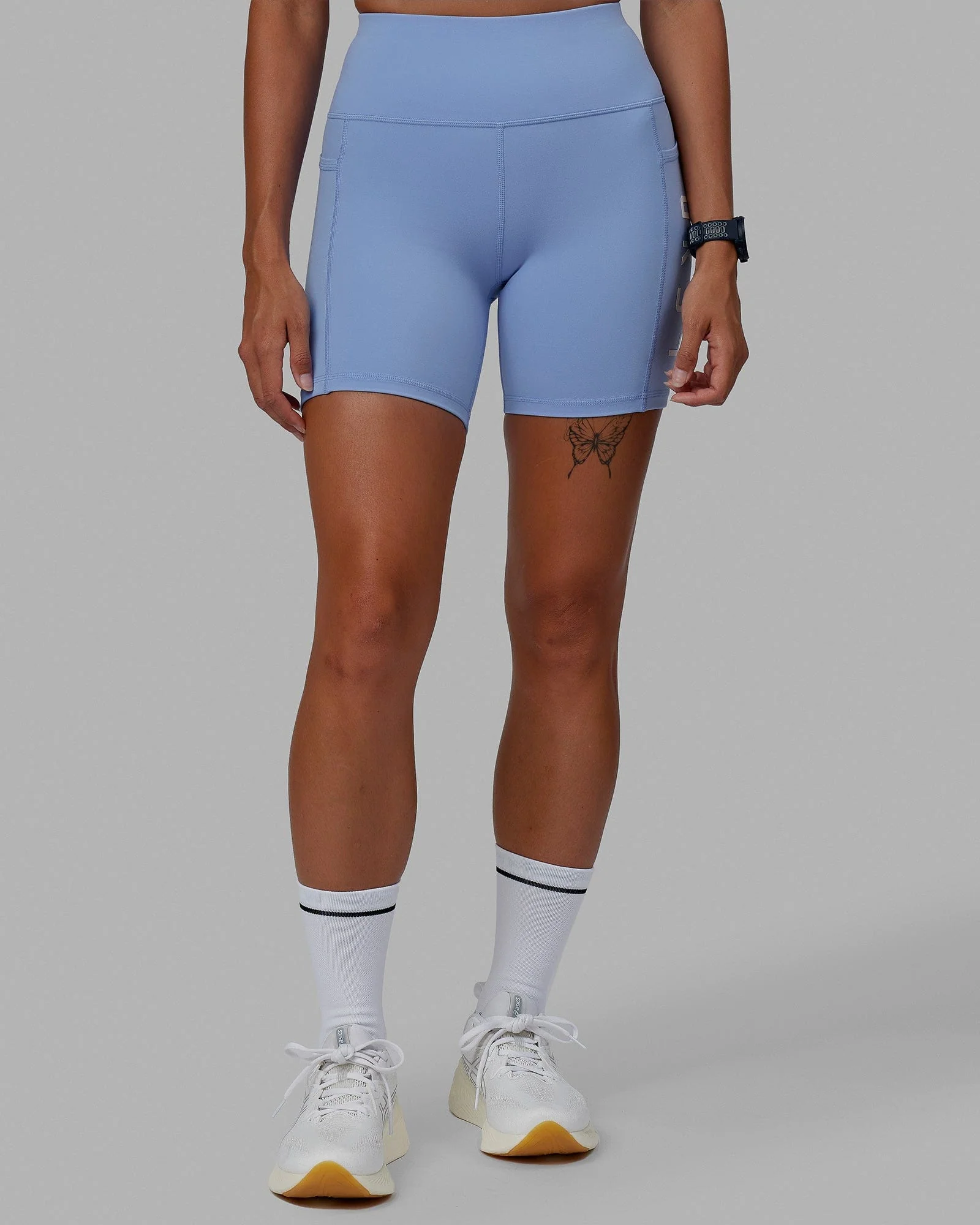 Rep Ultra High-Rise 6" Short Pockets - Arctic Blue-White - Image 8