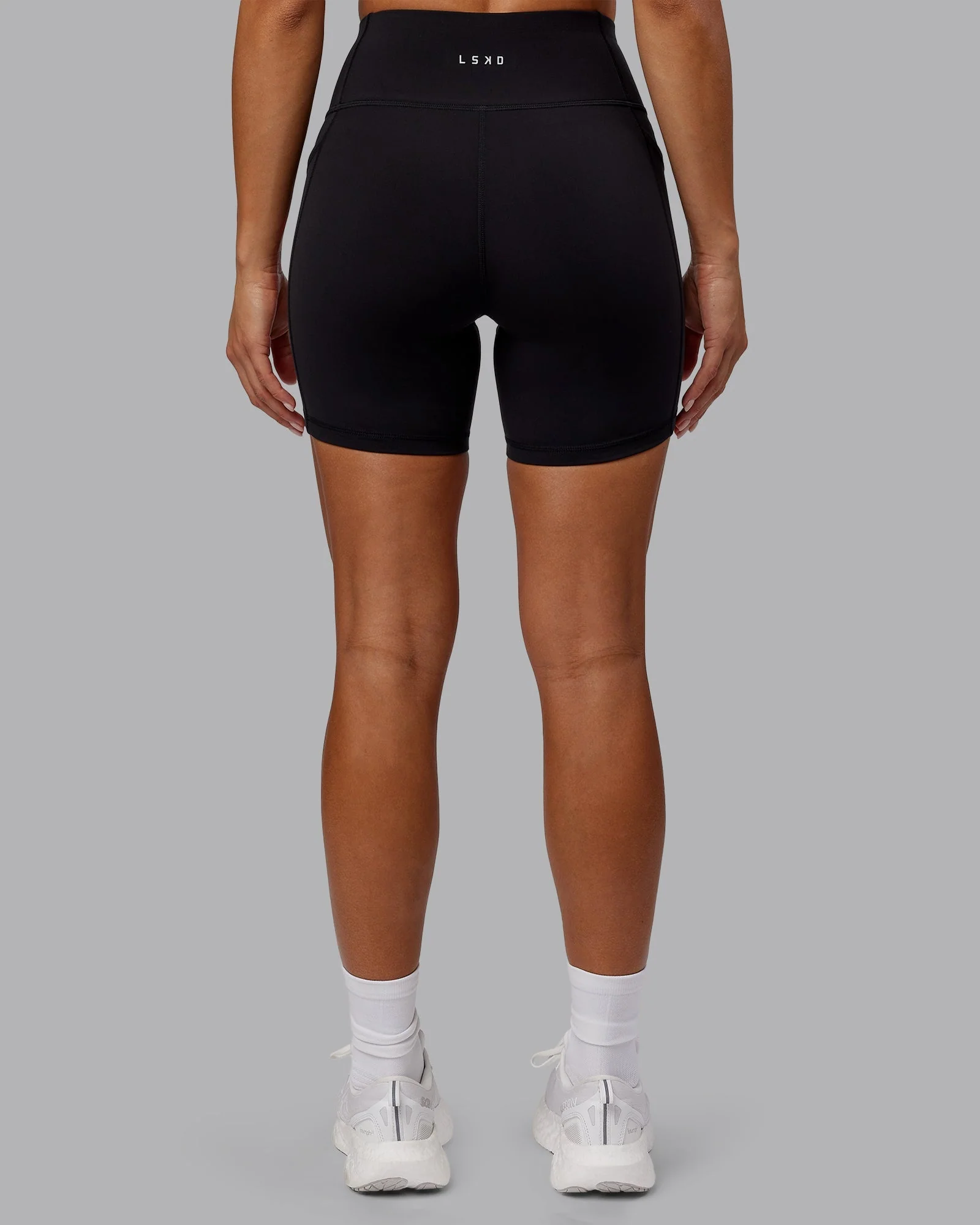 Rep Ultra High-Rise 6" Short Pockets - Black-Scarlet - Image 5