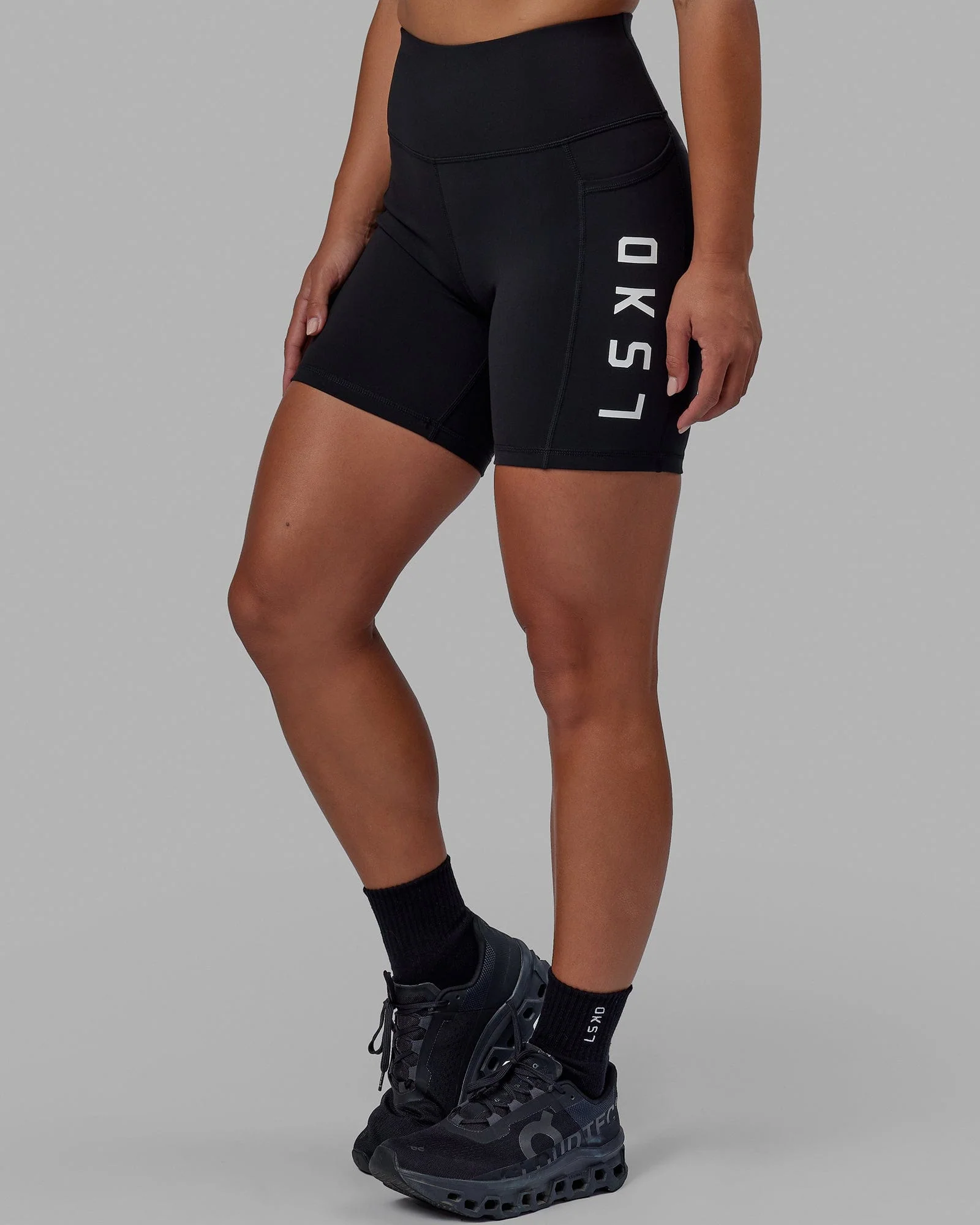 Rep Ultra High-Rise 6" Short Pockets - Black-White - Image 5