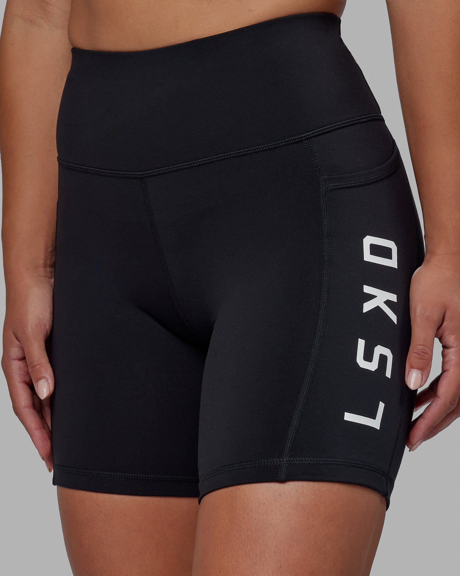 Rep Ultra High-Rise 6" Short Pockets - Black-White - Image 7