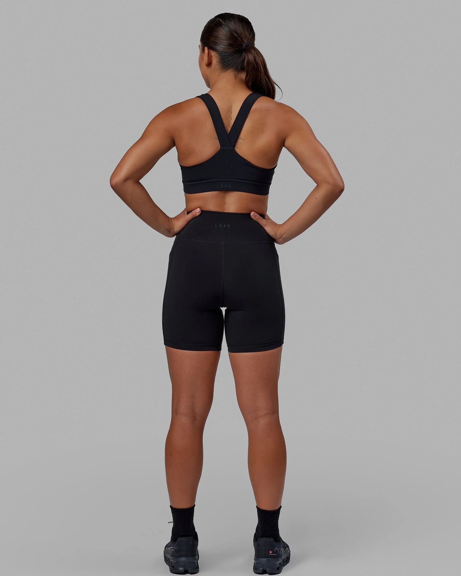 Rep Ultra High-Rise 6" Short Pockets - Black-White - Image 8