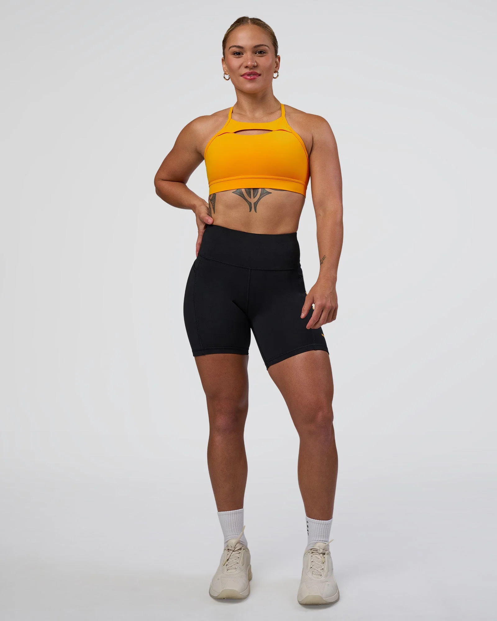 Rep Ultra High-Rise 6" Short Pockets - Black-Zinnia - Image 6