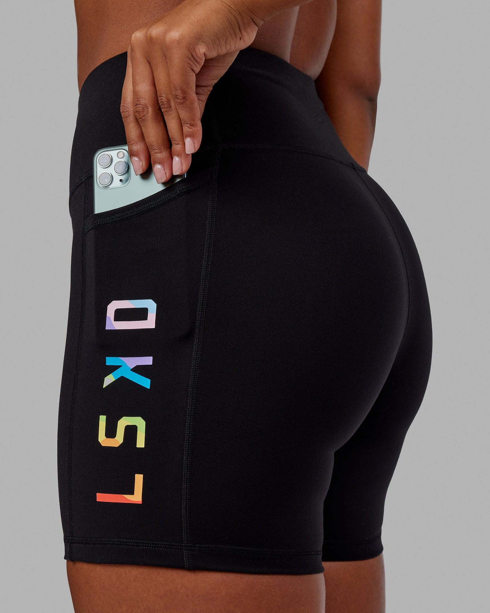 Rep Ultra High-Rise 6" Short Pockets - Pride-Black - Image 3