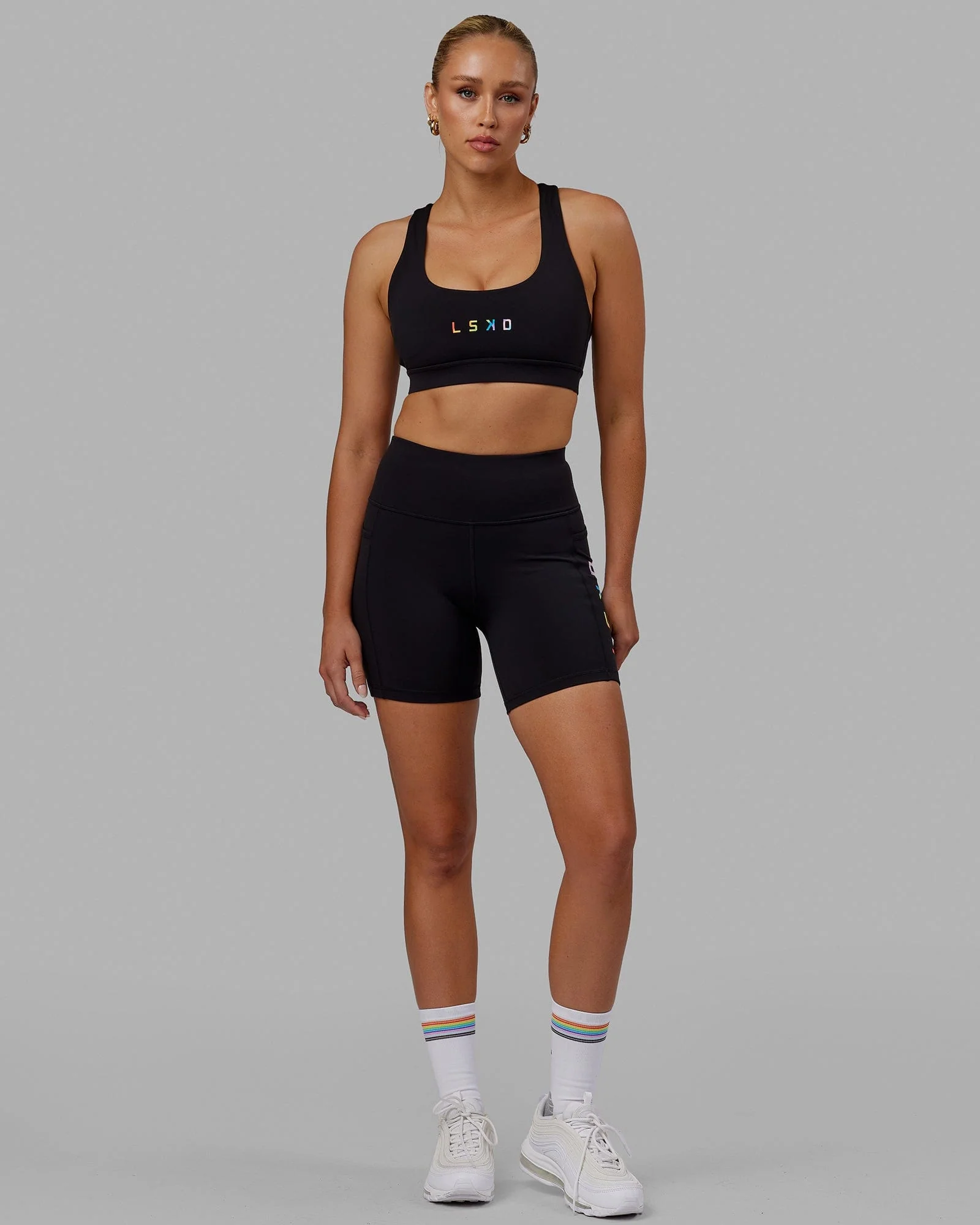 Rep Ultra High-Rise 6" Short Pockets - Pride-Black - Image 4