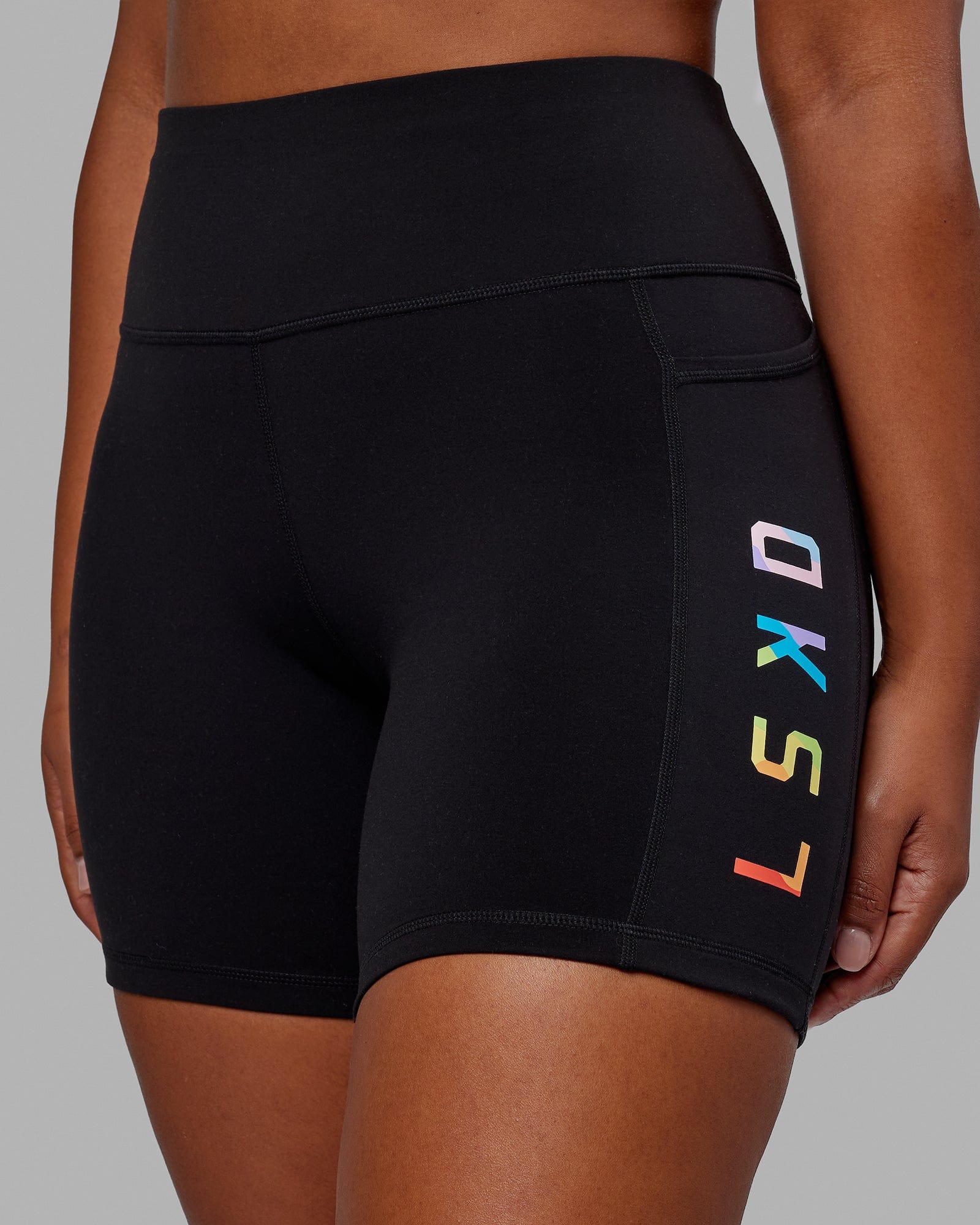 Rep Ultra High-Rise 6" Short Pockets - Pride-Black - Image 7