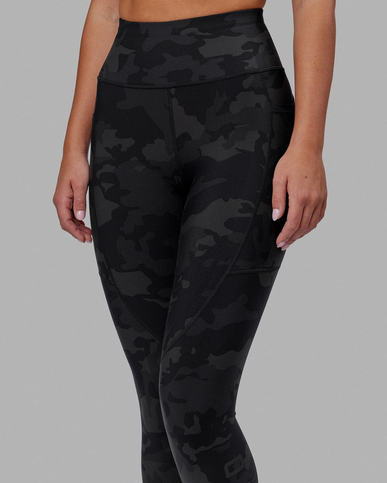 Rep Ultra High-Rise 7/8 Legging Pockets - Black-Camo - Image 5