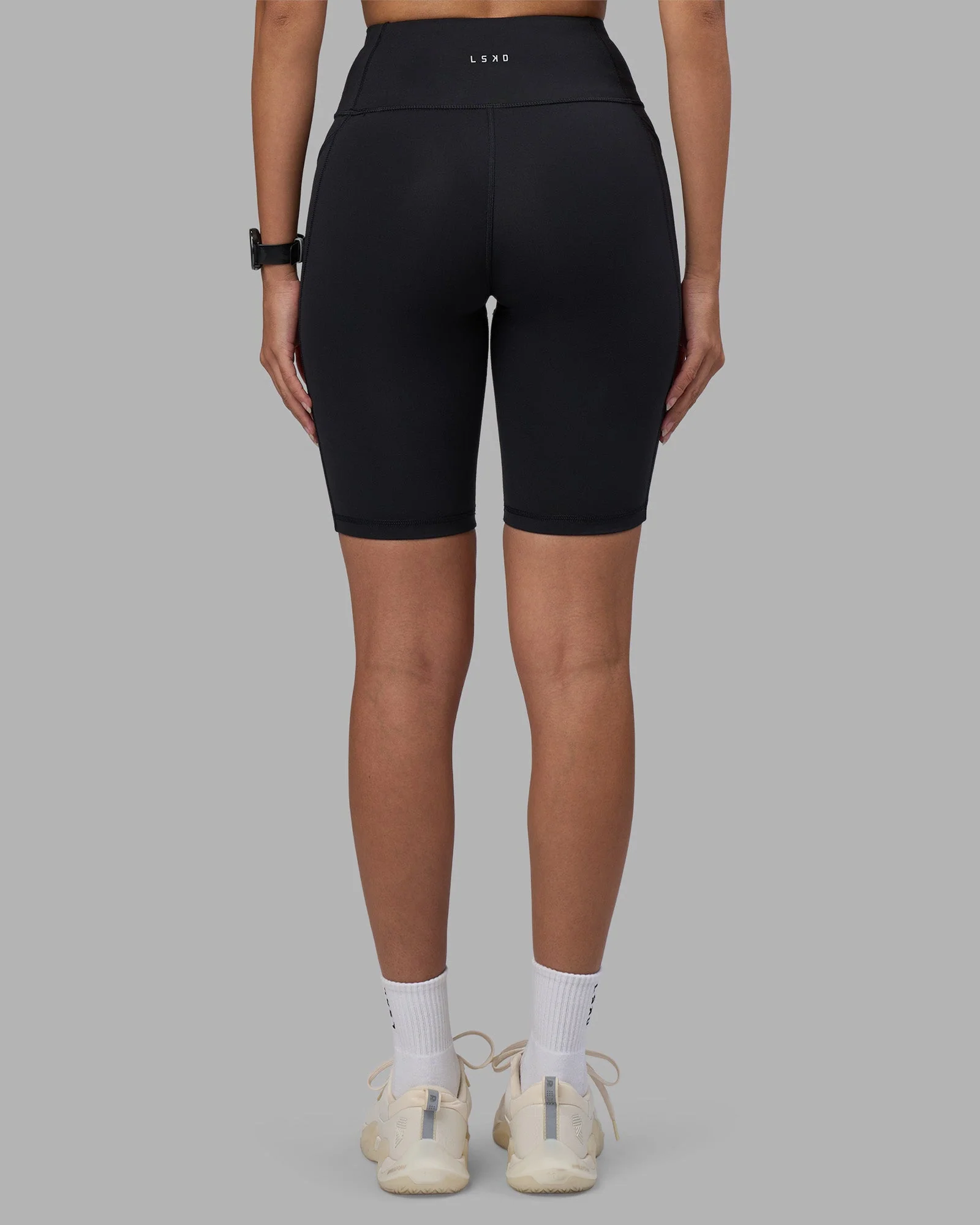 Rep Ultra High-Rise 9" Short Pockets - Black-Power Cobalt - Image 4