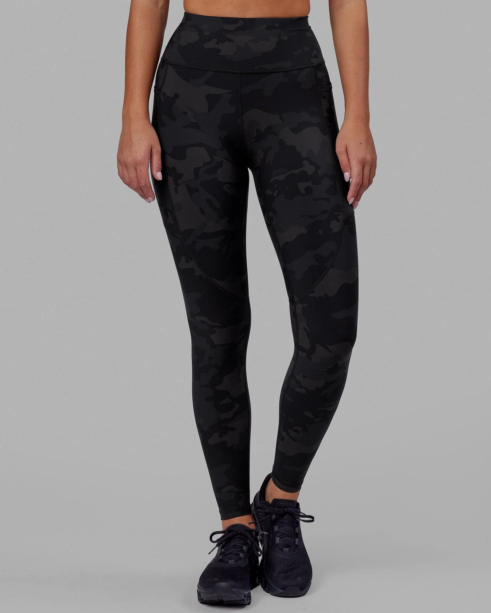 Rep Ultra High-Rise Full Length Legging Pockets - Black-Camo - Image 8