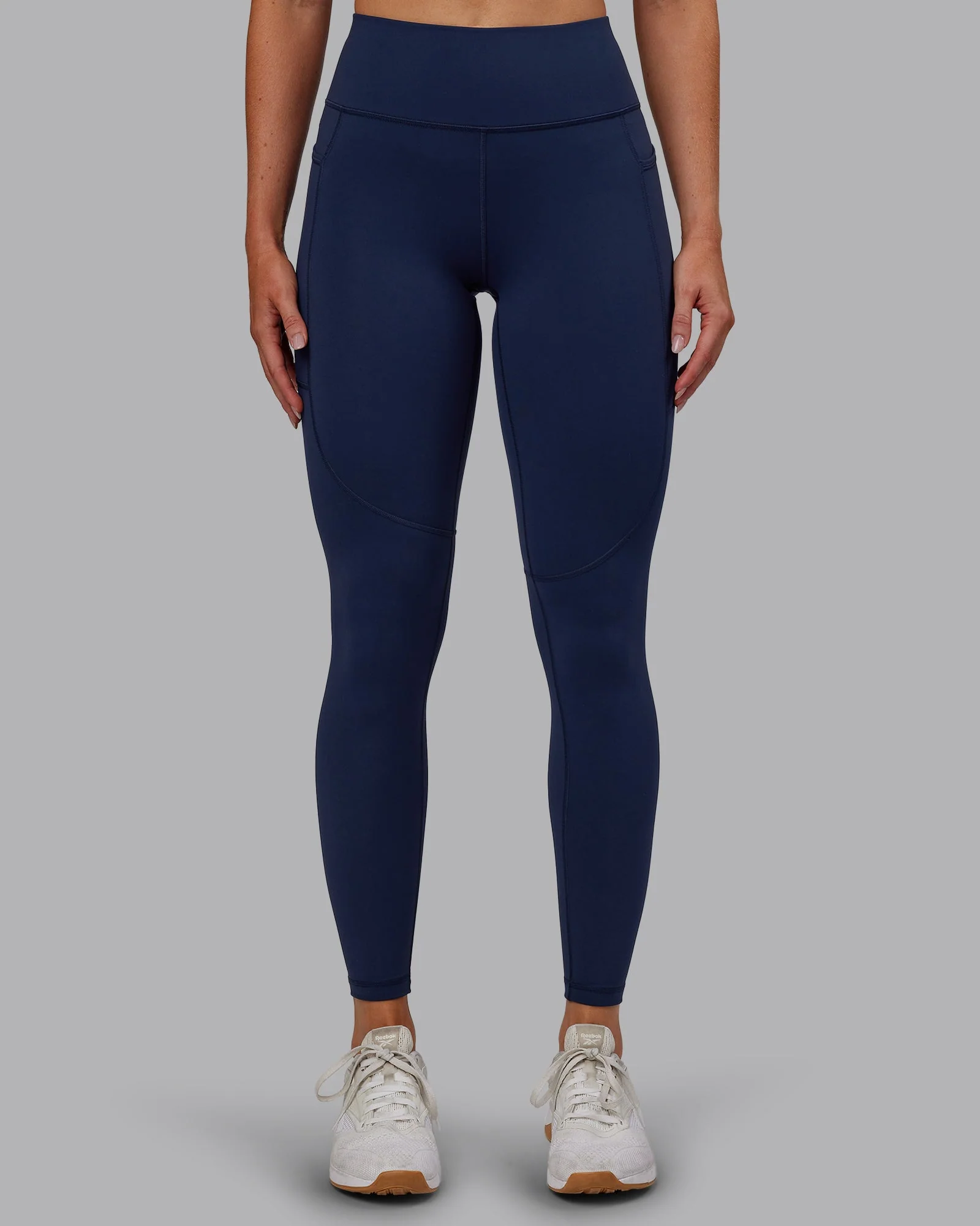 Rep Ultra High-Rise Full Length Legging Pockets No Logo - Future Navy - Image 3