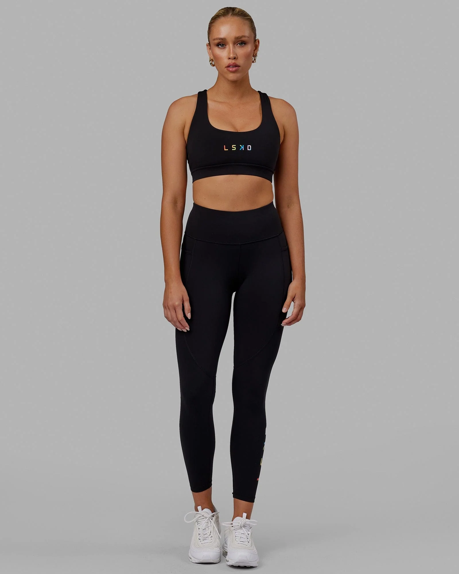 Rep Ultra High-Rise Full Length Legging Pockets - Pride-Black - Image 8
