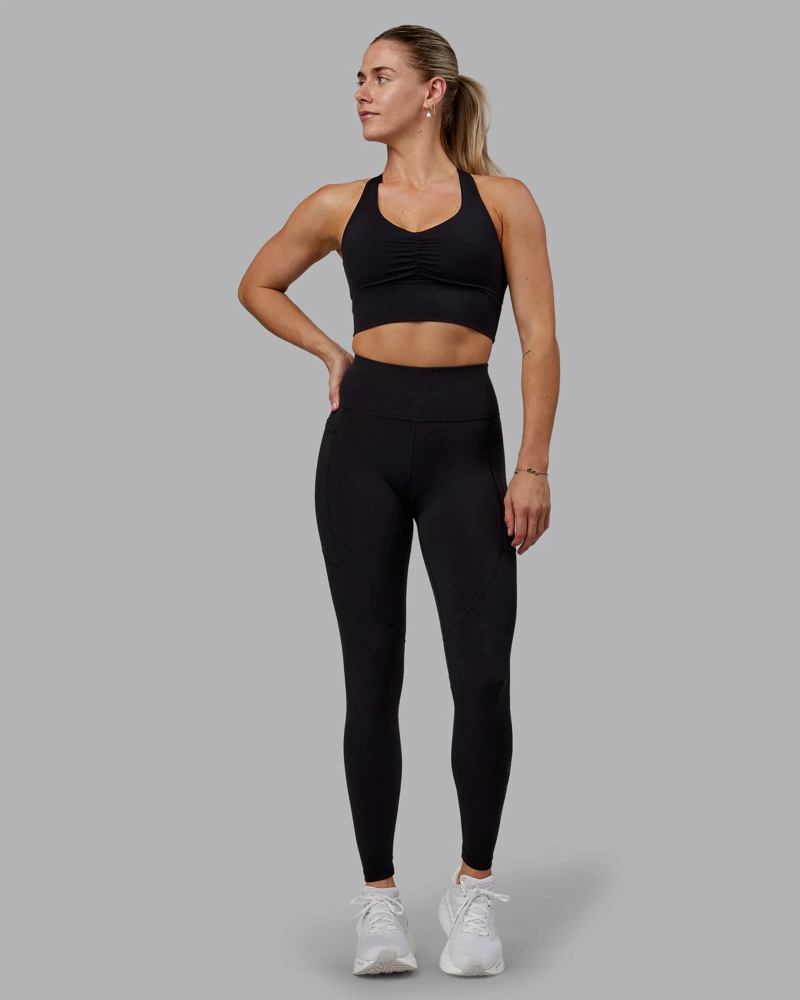 Rep Ultra High-Rise Tall Legging Pockets - Black-Black - Image 5